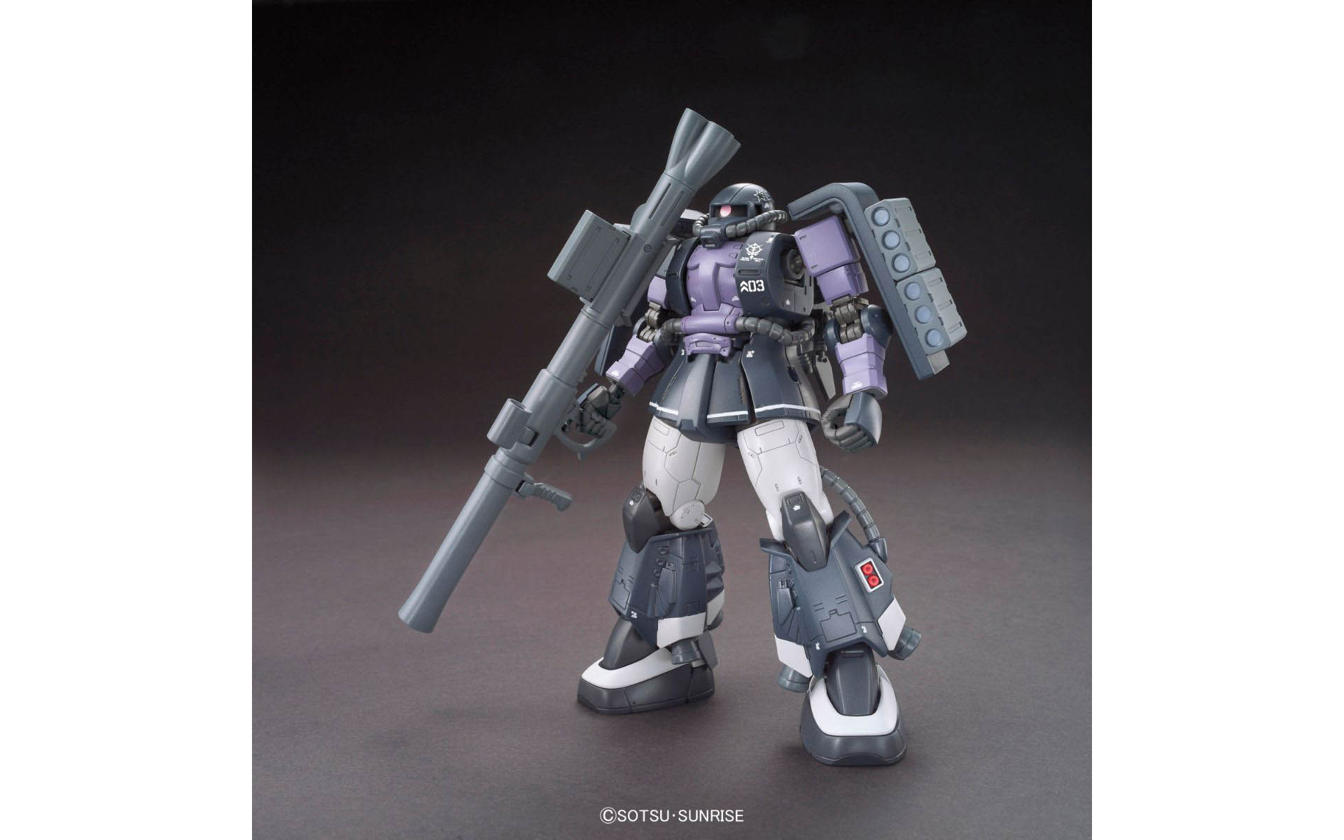 HG) The Origin MS-06R-1A Zaku II High Mobility Type