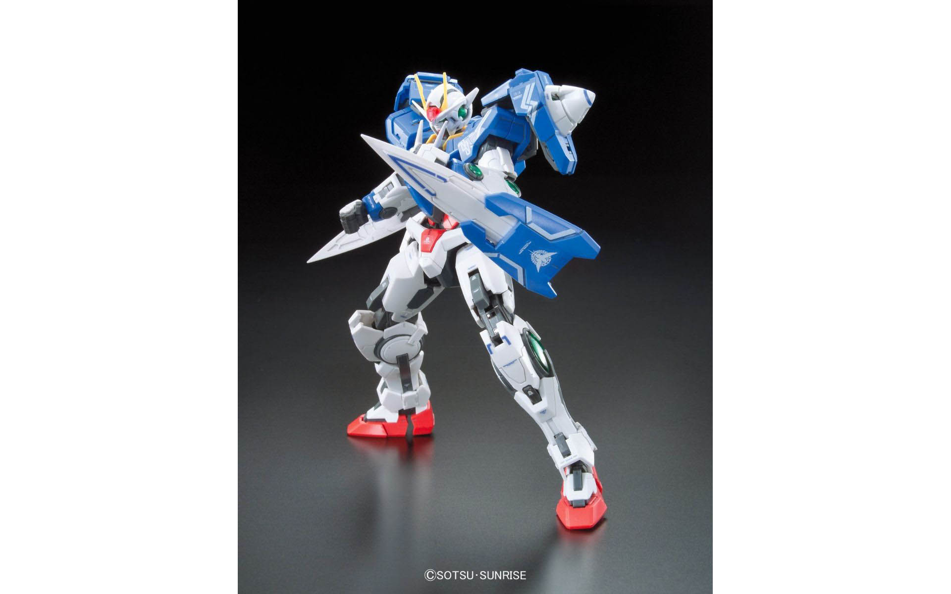 RG 00 Raiser - Celestial Being Mobile Suit GN-0000+GNR-010
