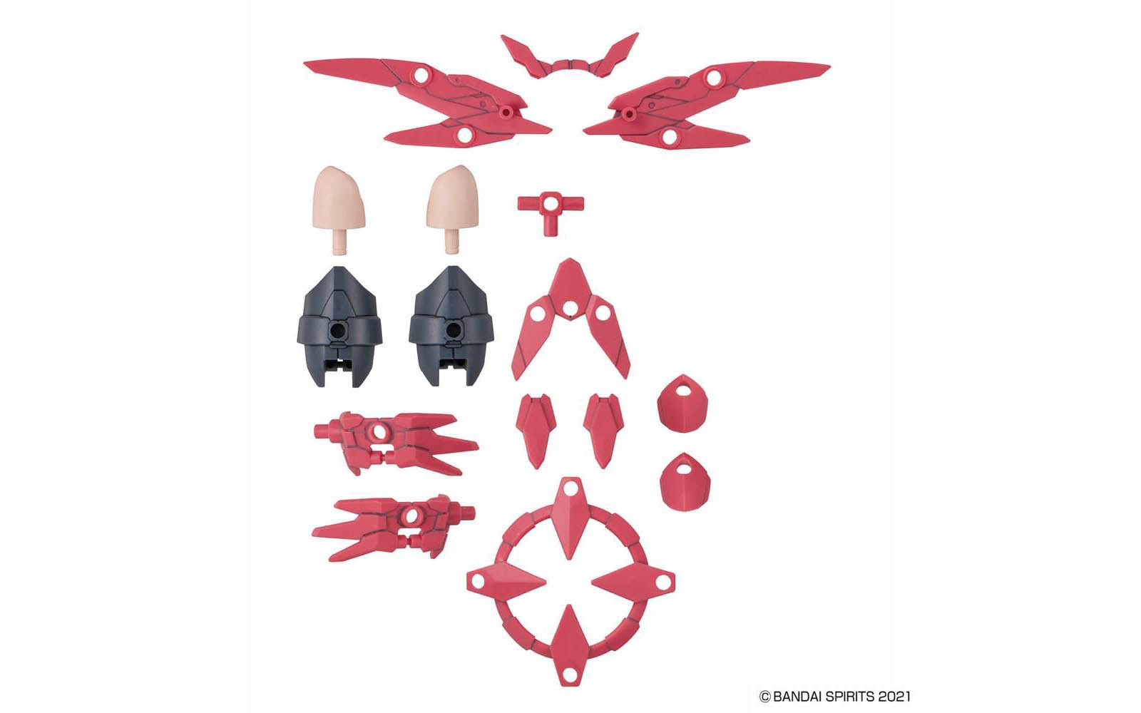 30MS Option Parts Set 2, Flight Armor, 5061922 - Bandai 2561686