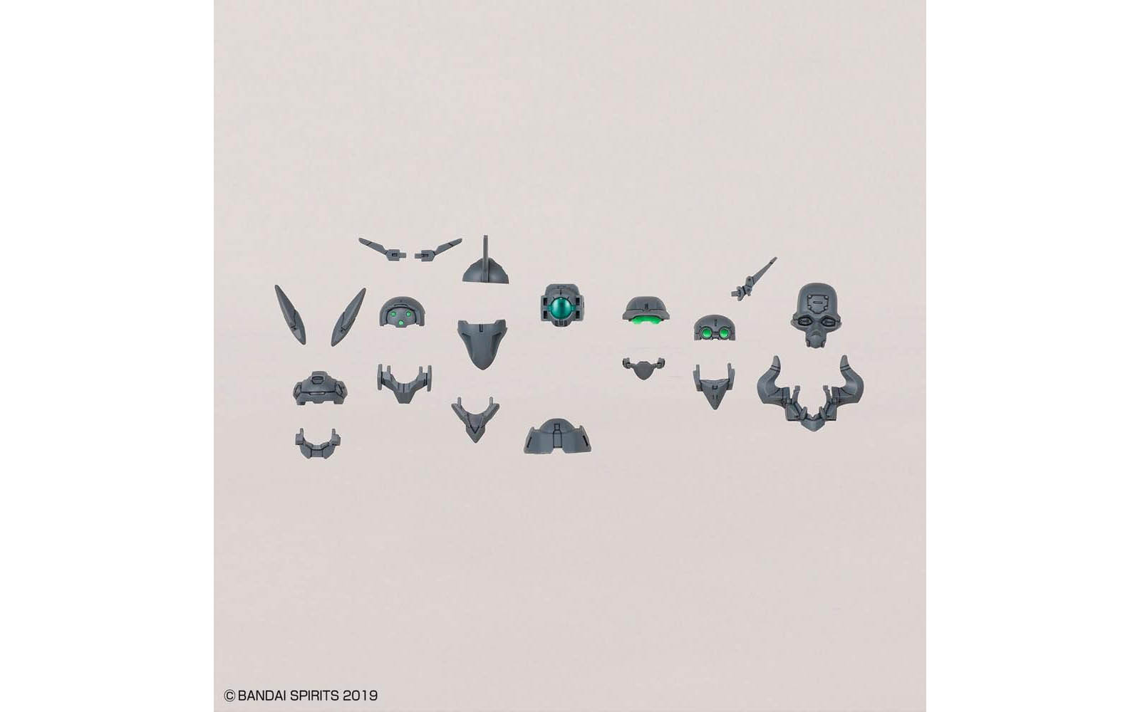 30MM / 30Minutes Missions Option Parts Set 7 - Customize Heads B