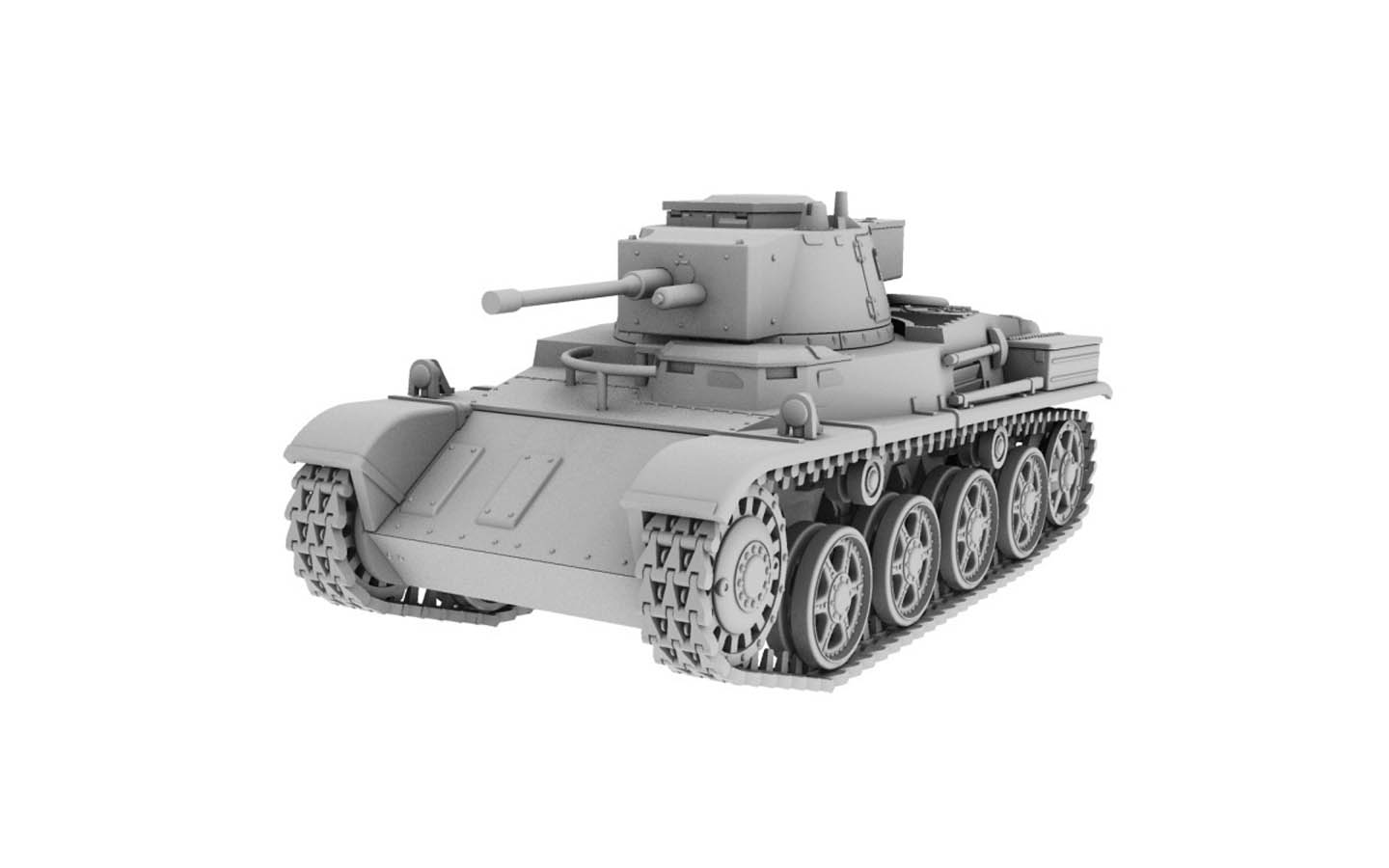 Toldi Toldi IIa - Hungarian Light Tank - IBG 72029 | kingshobby.com