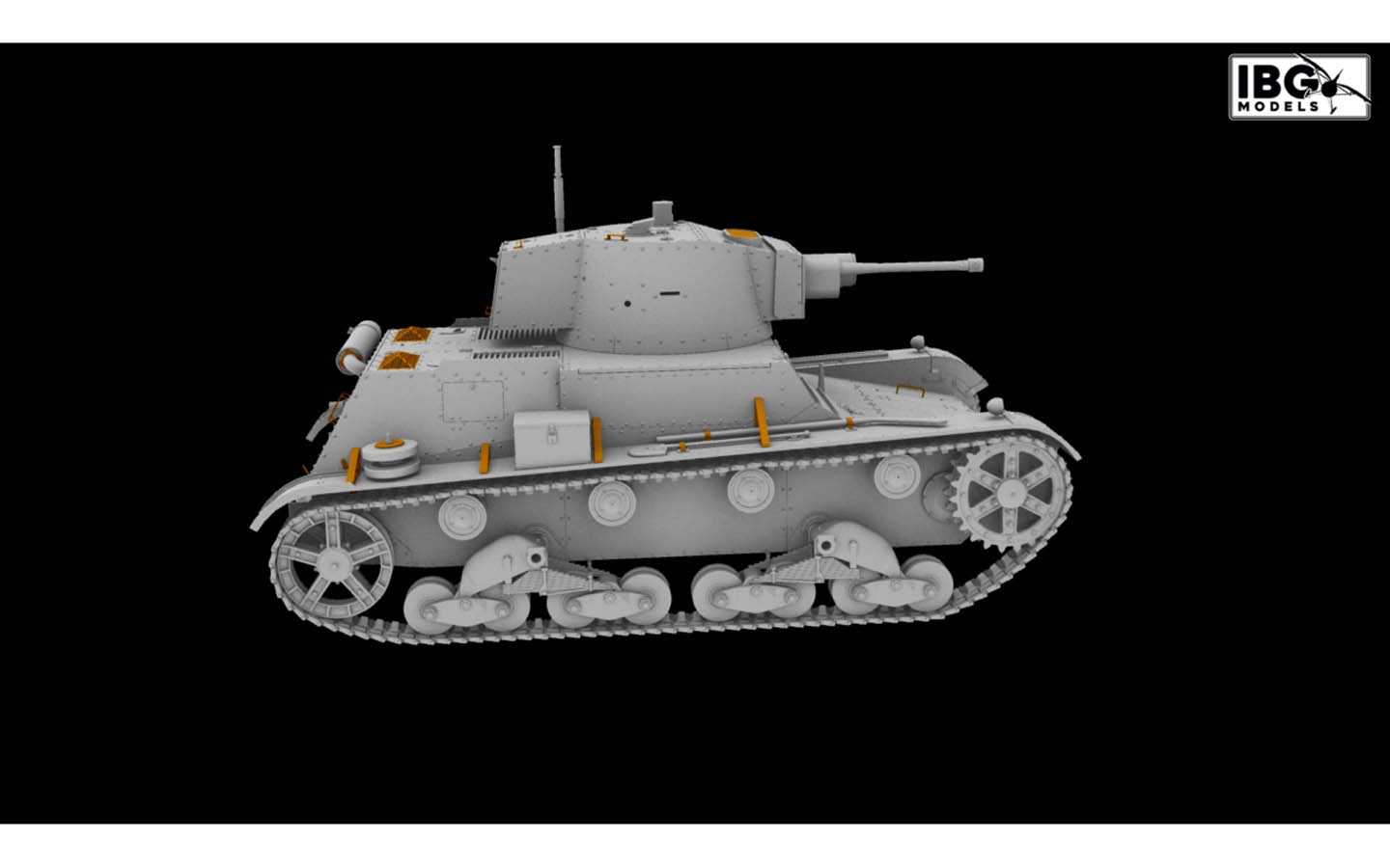 プラモデル　1/35 7TP Polish Tank Single Turret Limited Edition [35074L] 7TP Polish Tank - Single Turret - Limited Edition - IBG