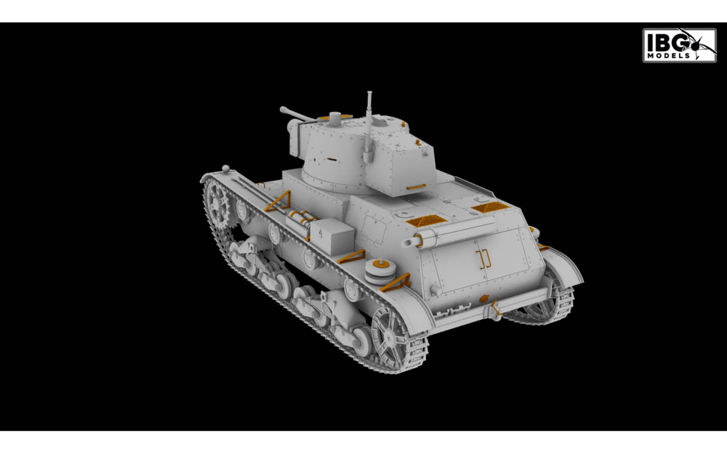 プラモデル　1/35 7TP Polish Tank Single Turret Limited Edition [35074L] 7TP Polish Tank - Single Turret - Limited Edition - IBG