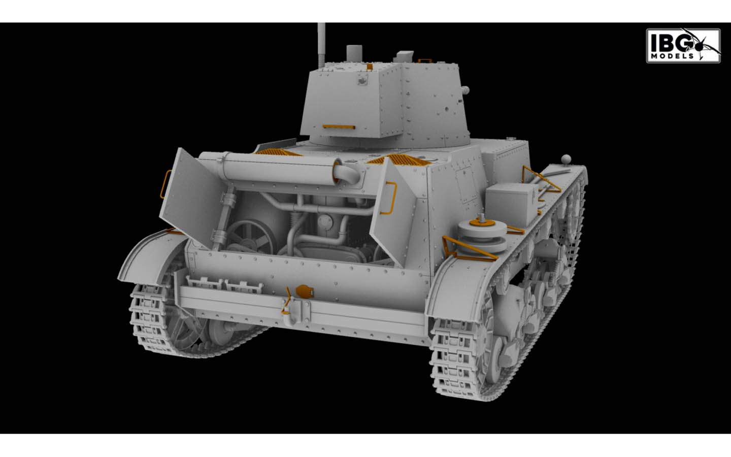 7TP Polish Tank - Single Turret - Limited Edition - IBG