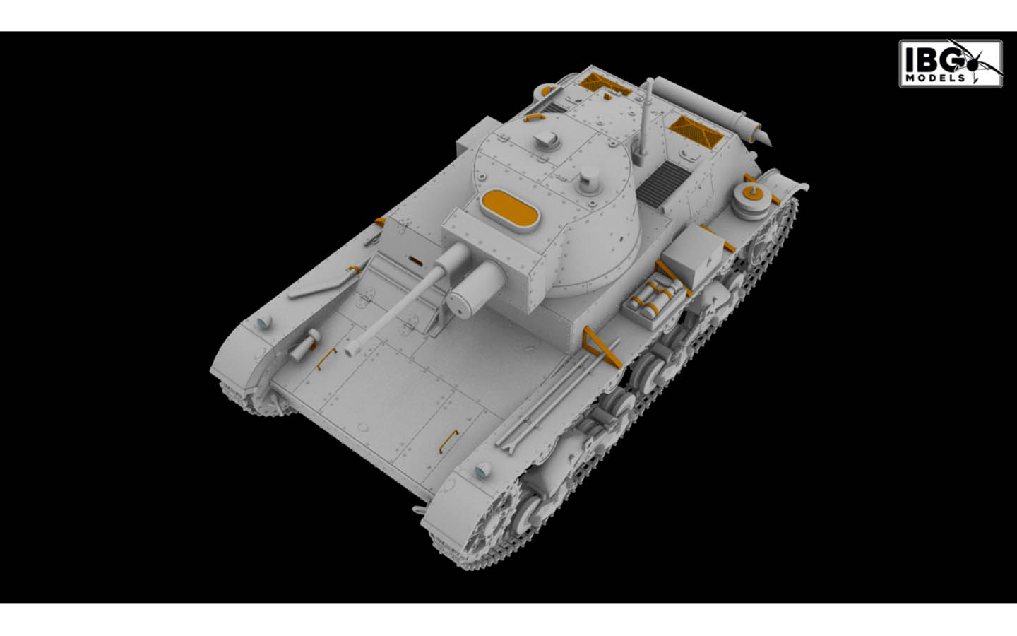 プラモデル　1/35 7TP Polish Tank Single Turret Limited Edition [35074L] IBG – 1/35 – 7TP Polish Tank – Single Turret LIMITED EDITION