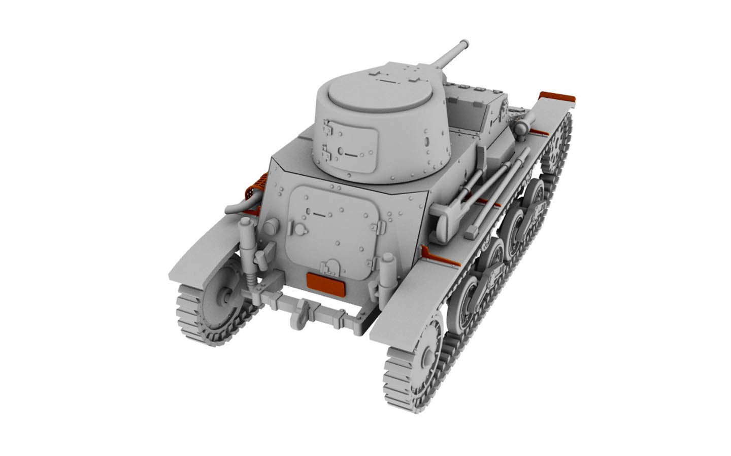 Type 94 Japanese Tankette with 37mm gun - IBG 72046 | kingshobby.com
