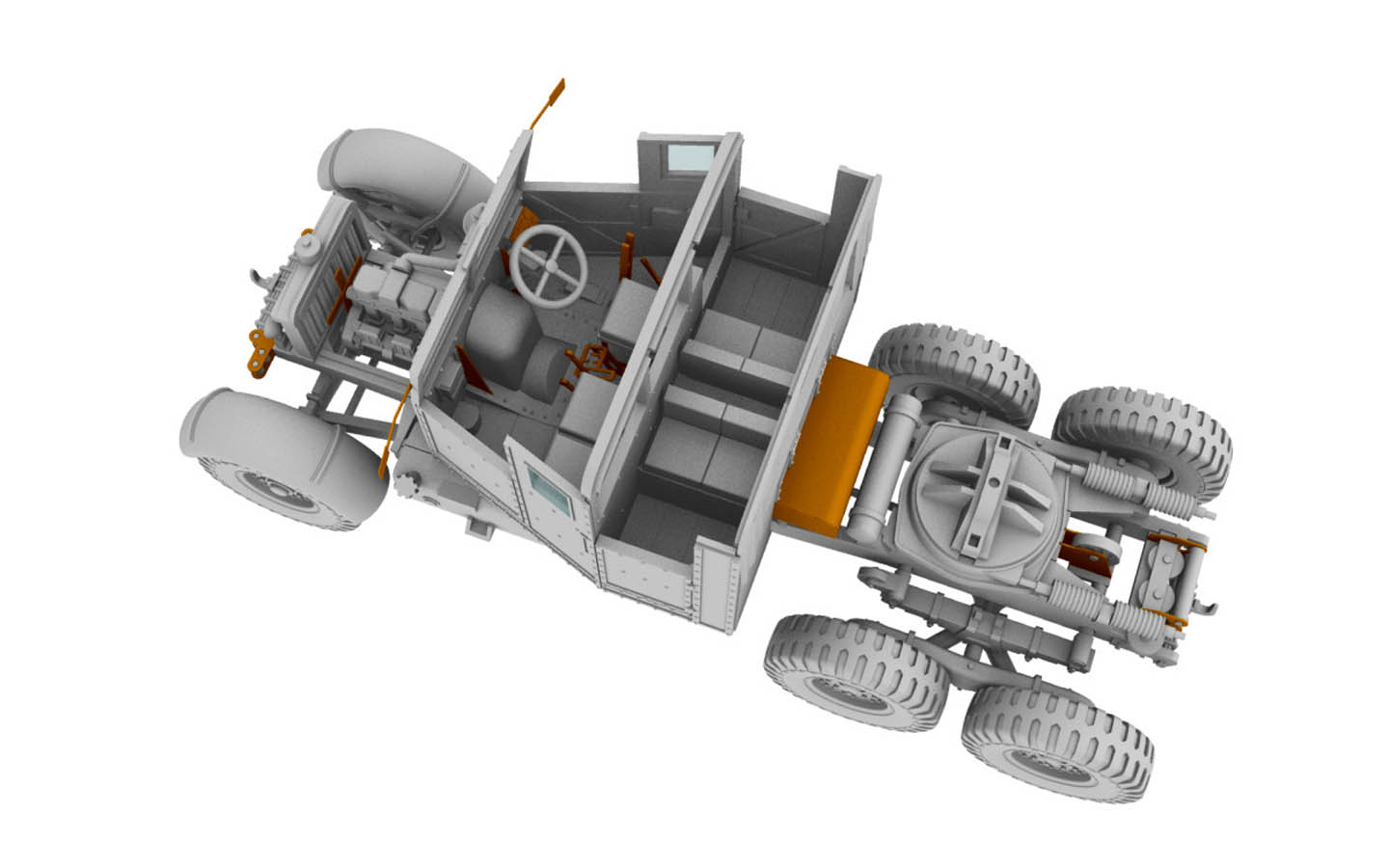 Scammell Pioneer Tank Transporter with TRCU30 trailer - IBG 72080