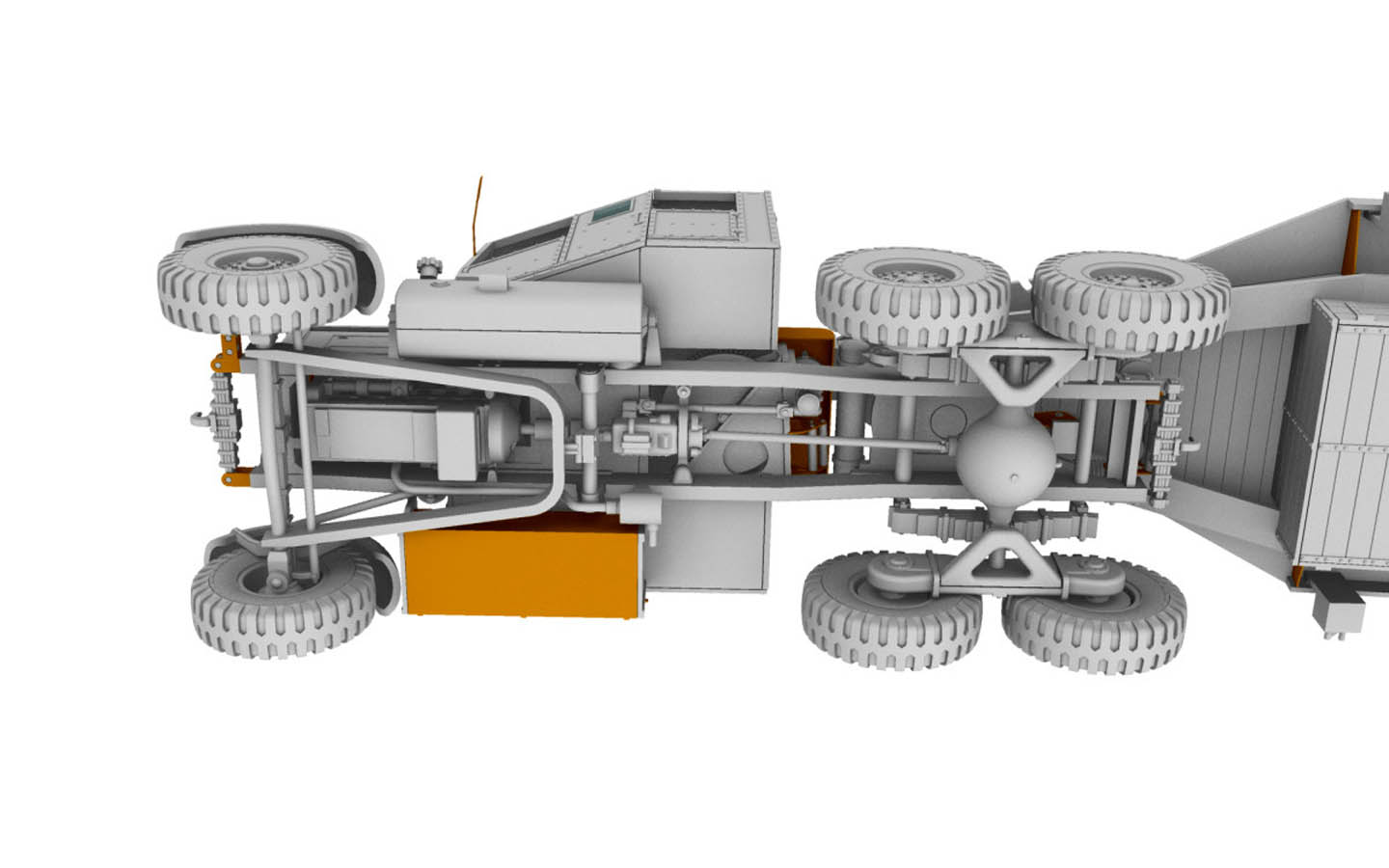 Scammell Pioneer Tank Transporter with TRCU30 trailer - IBG 72080