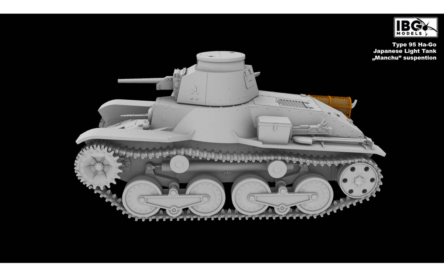 Type 95 Ha-Go - Manchu Suspension - IBG 72089 | kingshobby.com