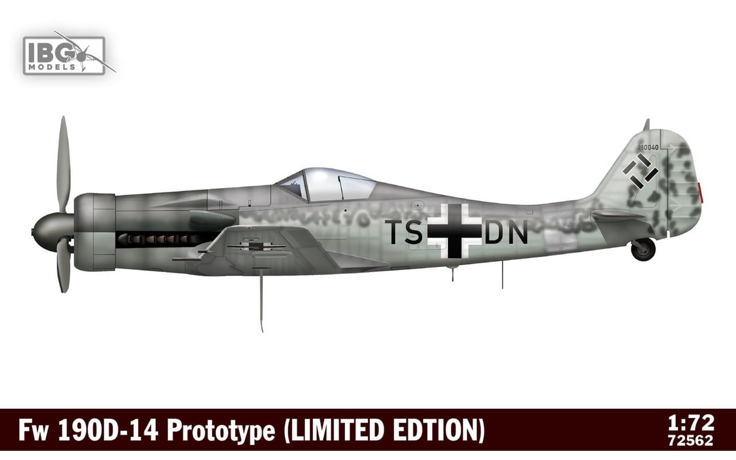 Focke-Wulf Fw 190D-14 Prototype Limited Edition - IBG 72562