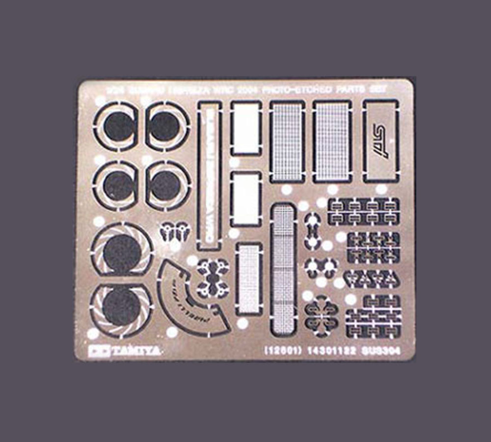 Impreza Photo Etched Parts Set Tamiya 12601