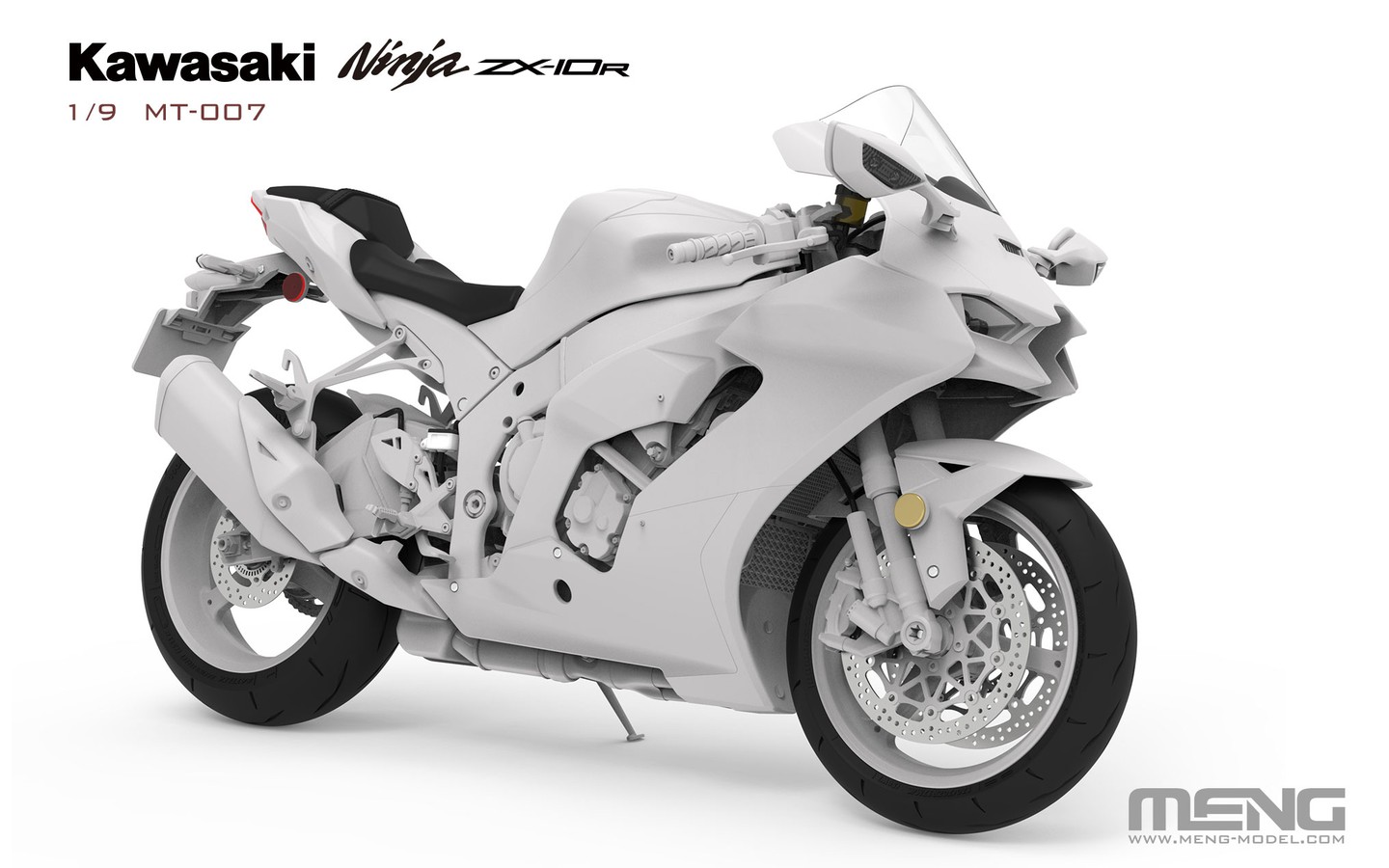 Kawasaki Ninja ZX-10R - Meng MT-007 | kingshobby.com