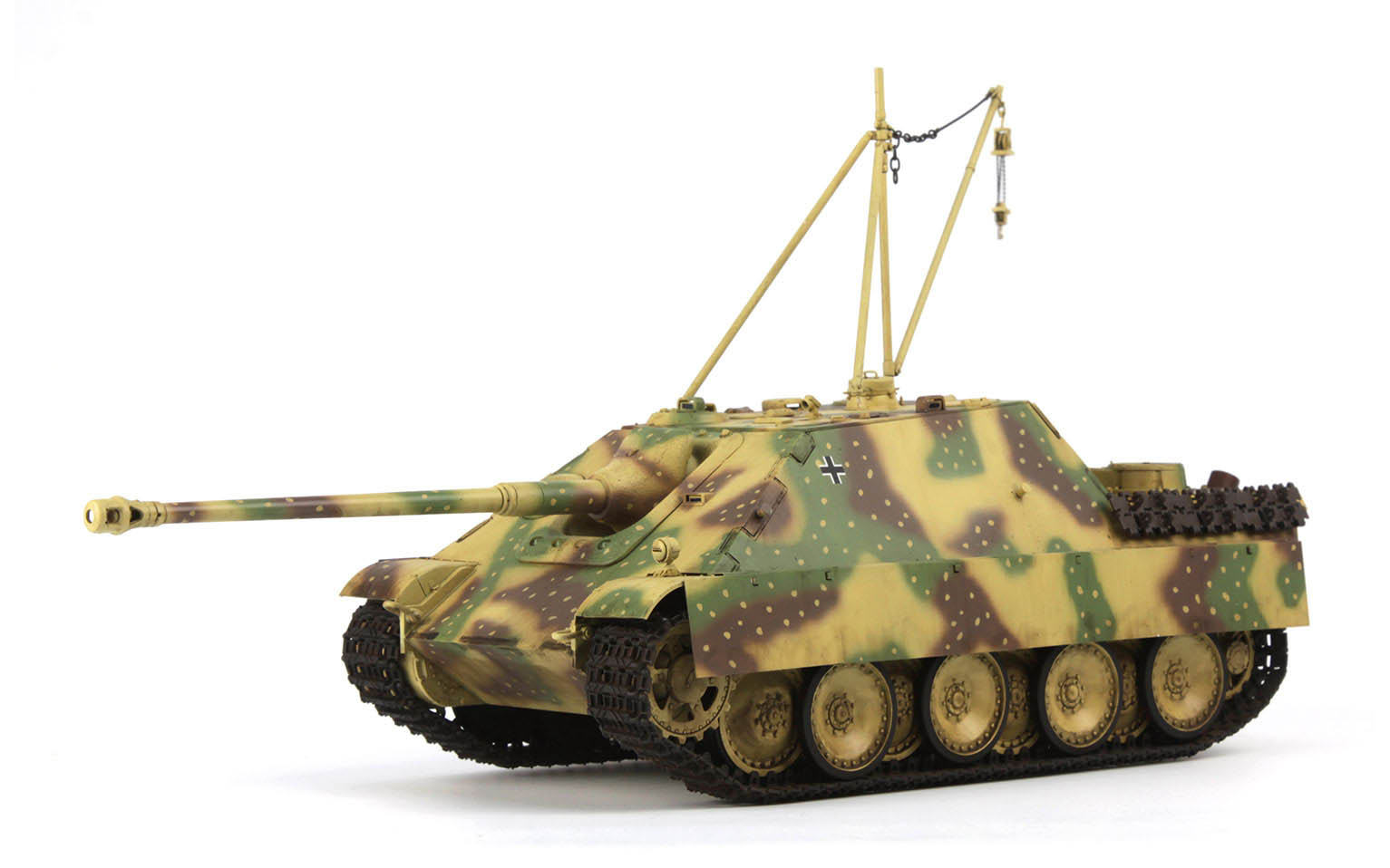 1/35 Scale Metal Gun Barrel & Shells Set For German Sd.Kfz.173 Jagdpanther – Fits Tamiya 35203