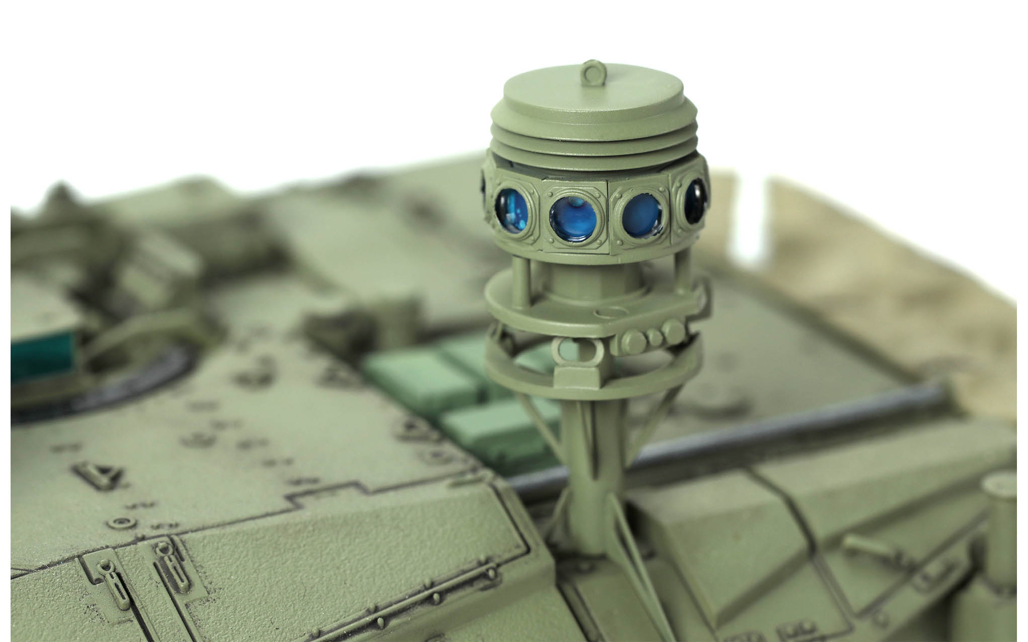 Merkava Mk.4/4LIC w/Nochri-Kal Mine Roller System, Israel Main Battle ...