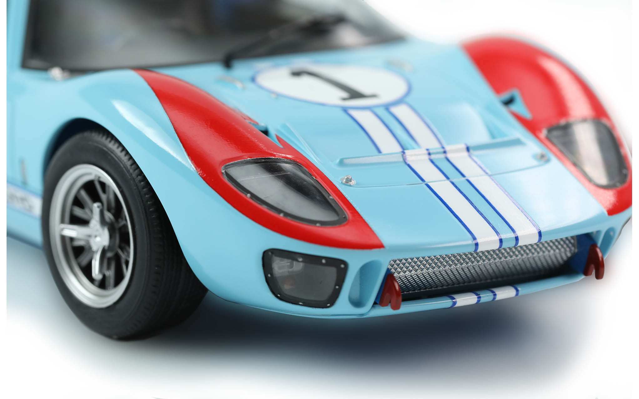 Ford GT40 Mk.II'66 1966 Le Mans 24h - Meng CS-004 | kingshobby.com