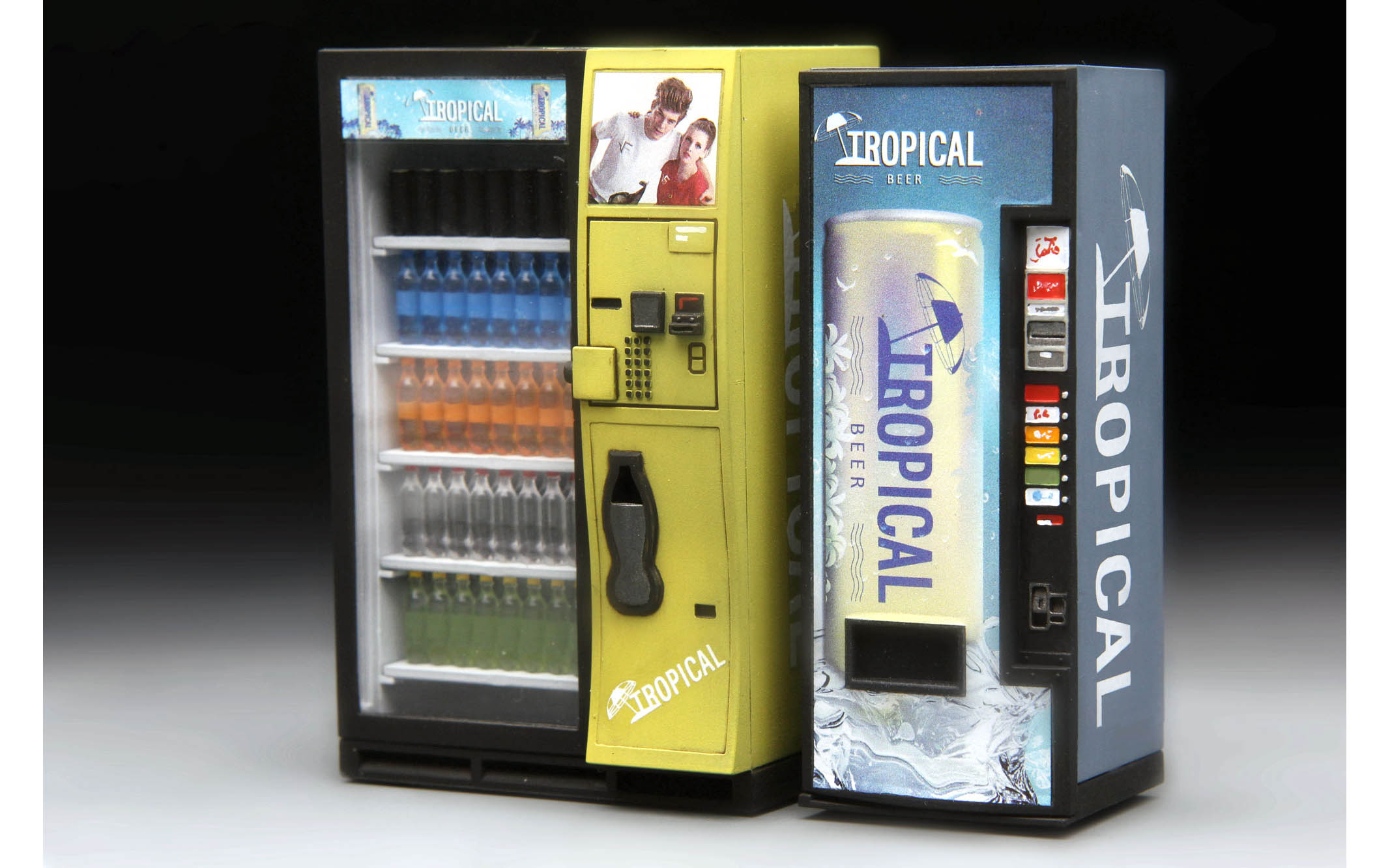 Vending Machine & Dustbin Set - Meng SPS-018 | kingshobby.com