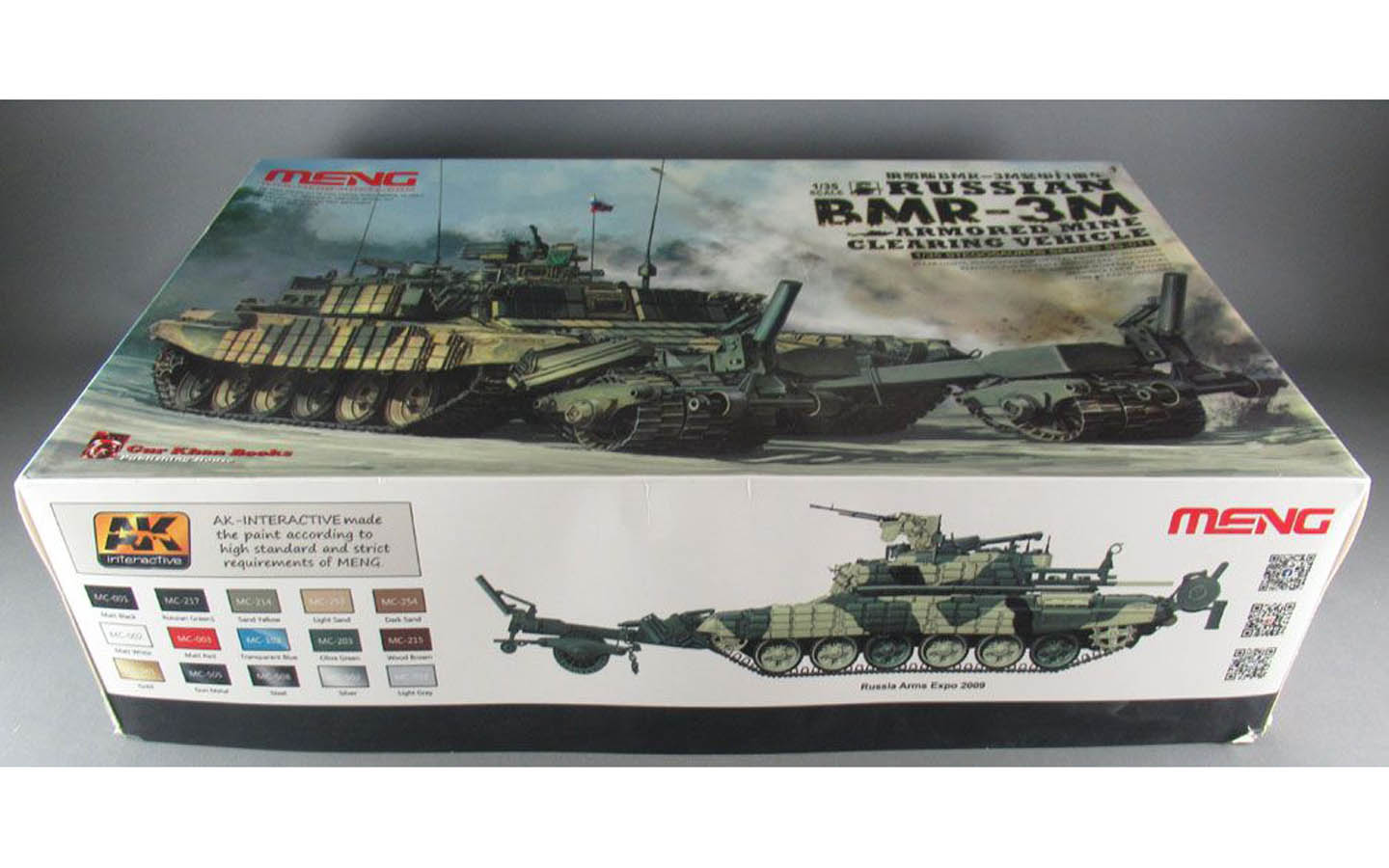 Russian BMR-3M Armored Mine Clearing Vehicle - Meng SS-011