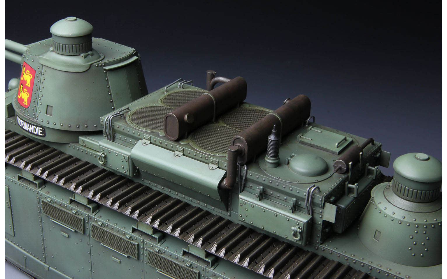 Char 2C French Super Heavy Tank - Meng TS-009 | kingshobby.com