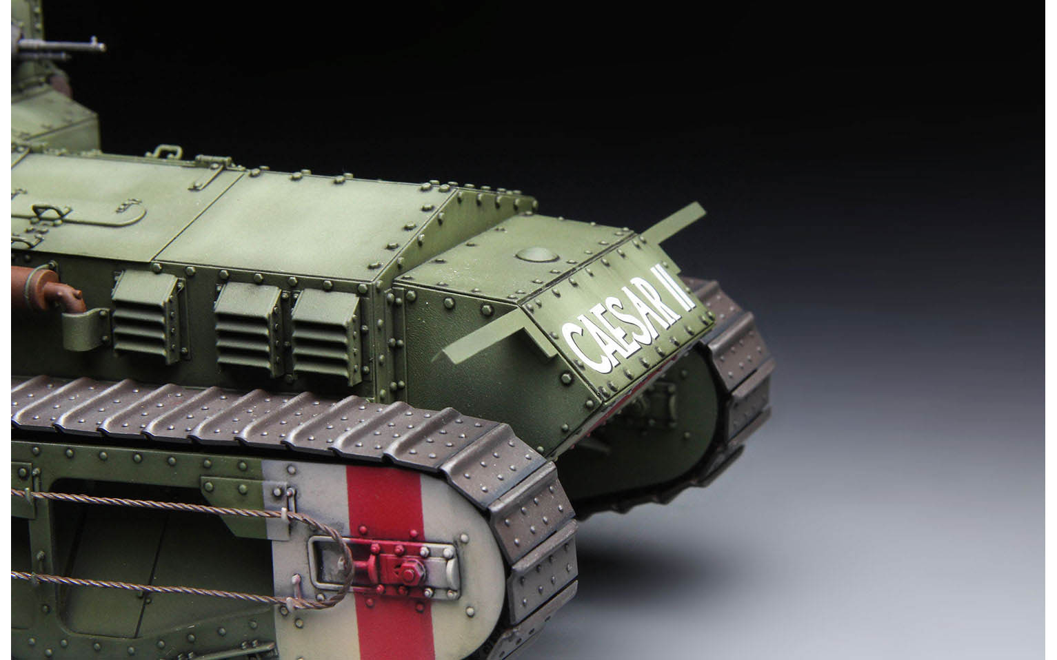 thumbnail image 2 of Meng Model TS-021 1/35 British Medium Tank Mk.A Whippet – Plastic Model Kit 2 of 2