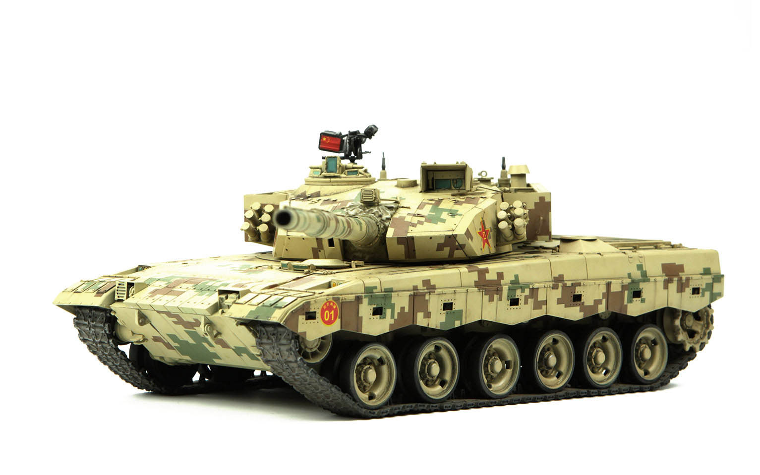 ZTZ96B, PLA Main Battle Tank ZTZ96B - Meng TS-034