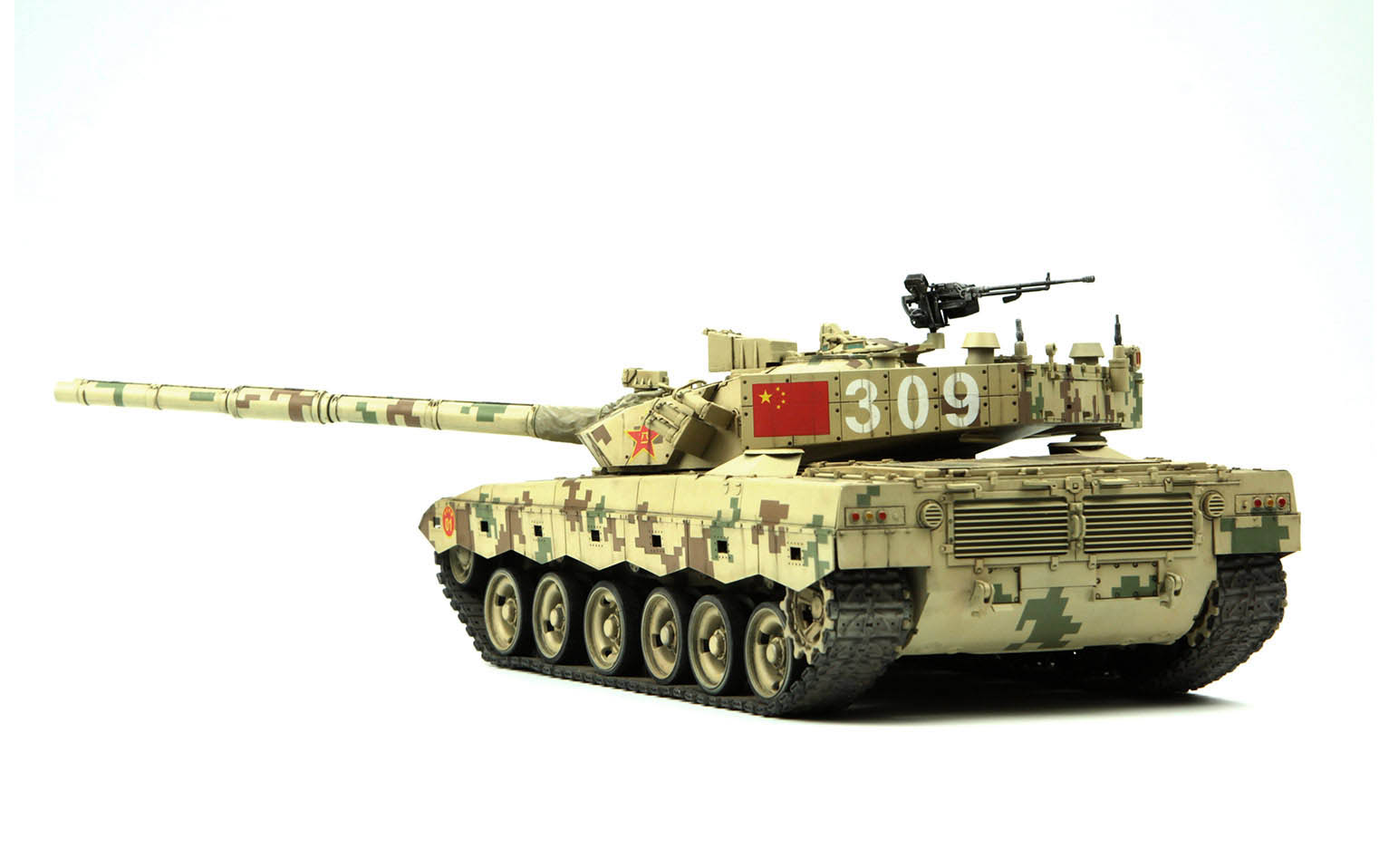 Chinese ZTZ96B PLA Main Battle Tank - Meng TS-034 | kingshobby.com