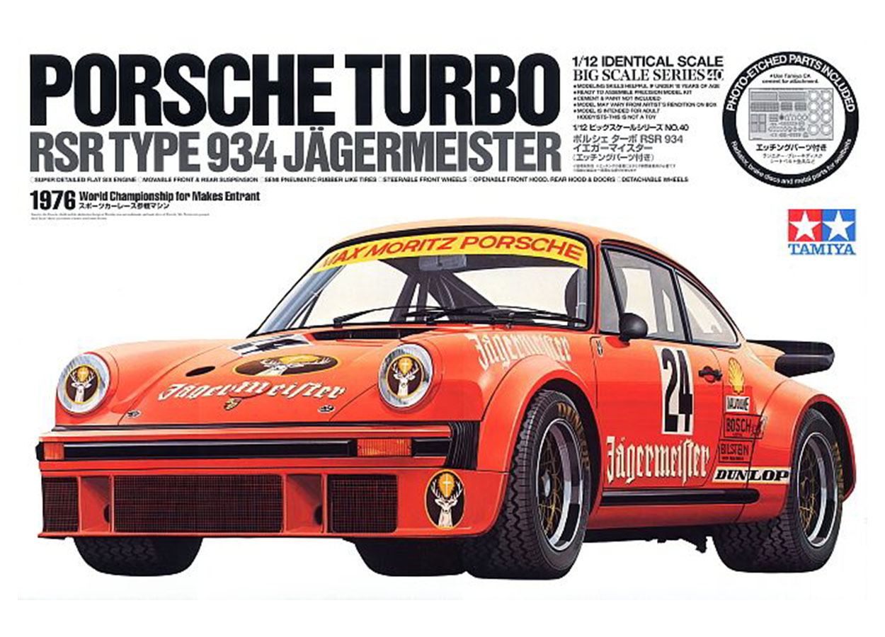 Porsche Turbo RSR 934 - Tamiya 23208 | kingshobby.com