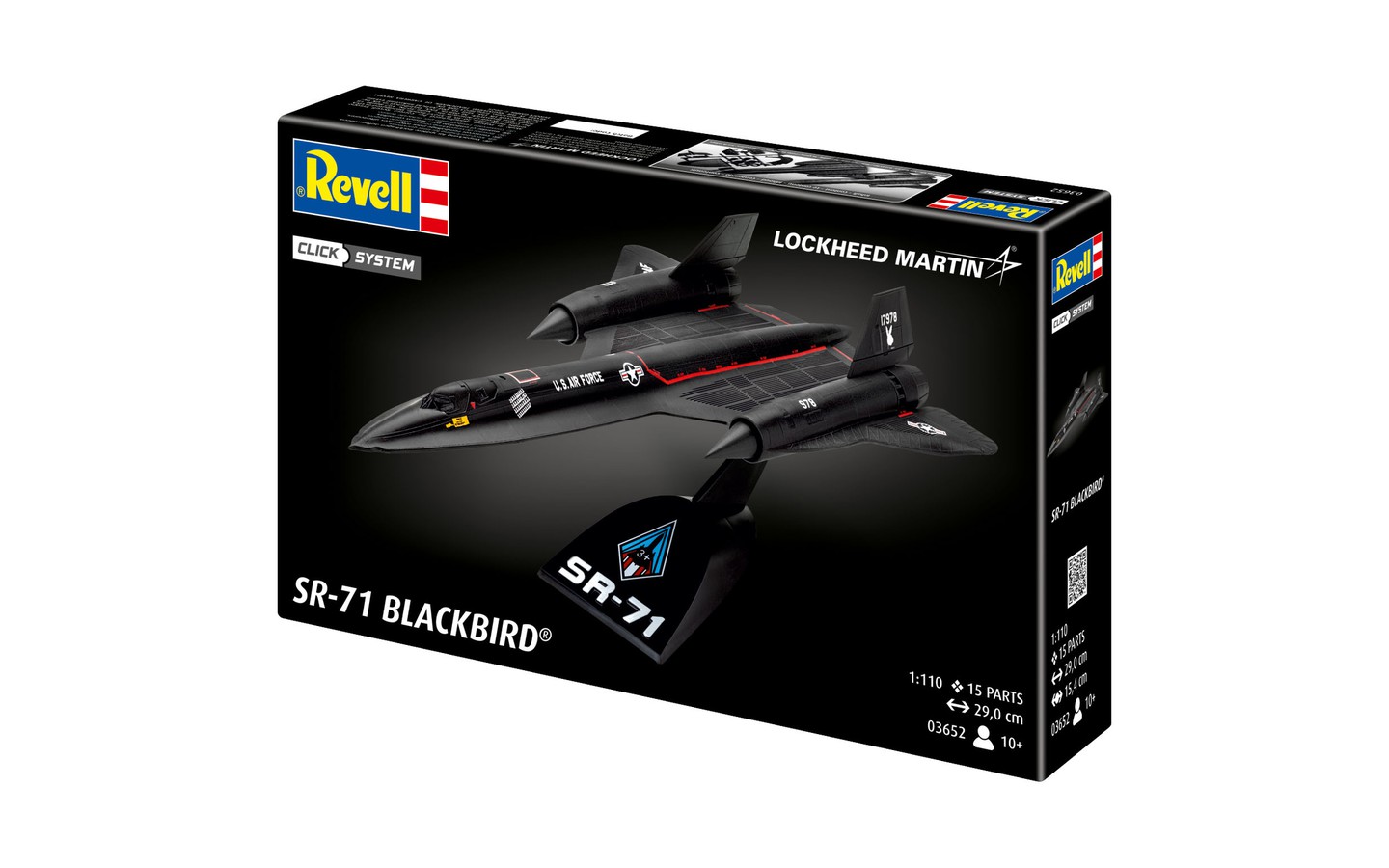 Lockheed SR-71 Blackbird Easy-Click-System - Revell 03652