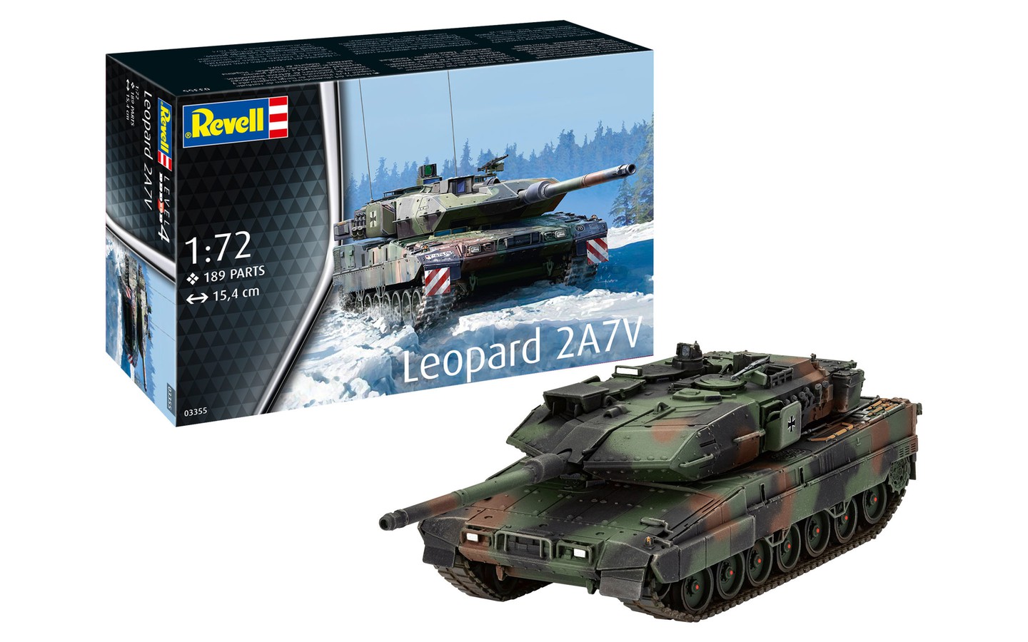 Leopard 2A7V - Revell 03355 | kingshobby.com