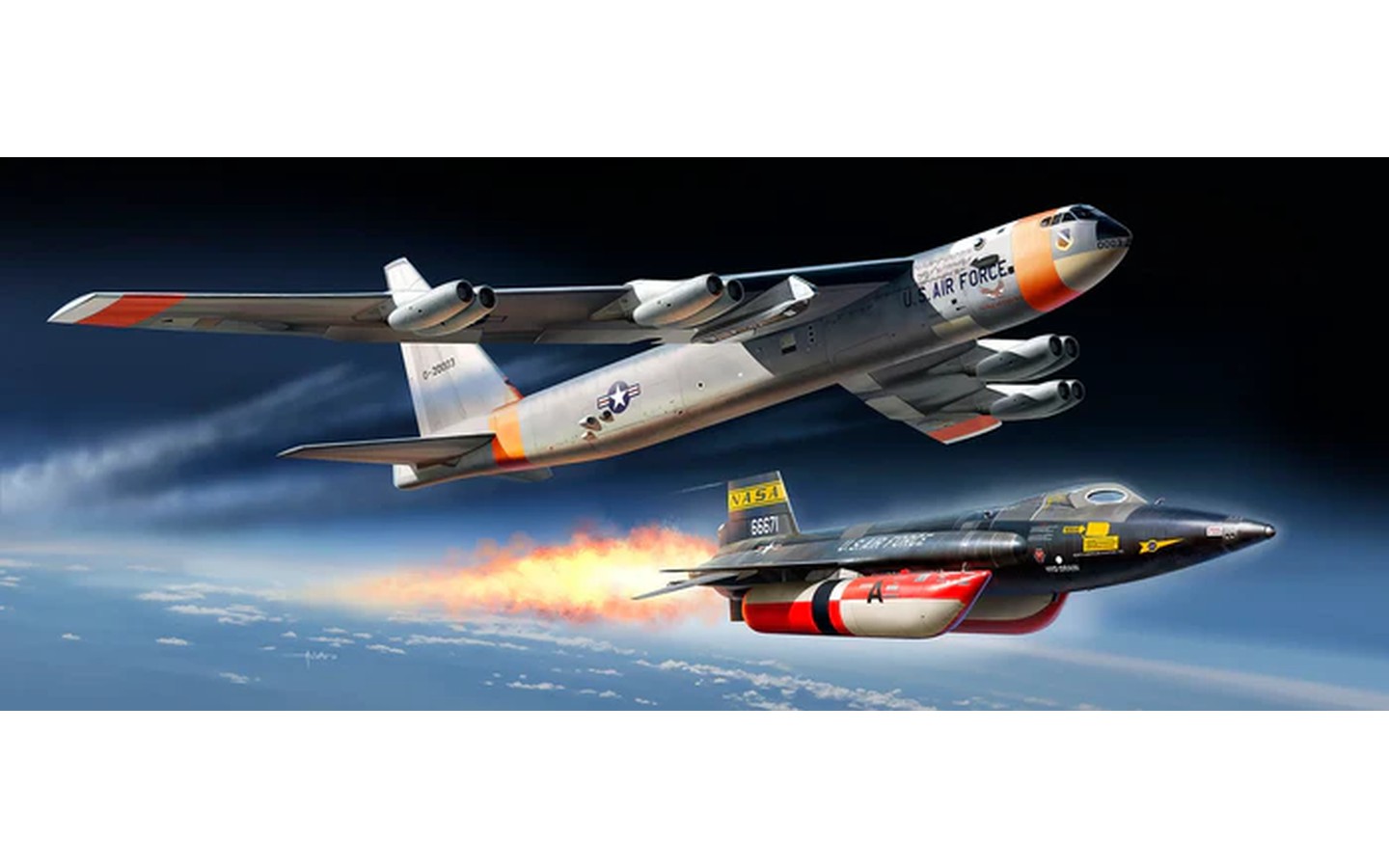 NB-52 and X-15 Platinum Edition - Revell 03793 | kingshobby.com