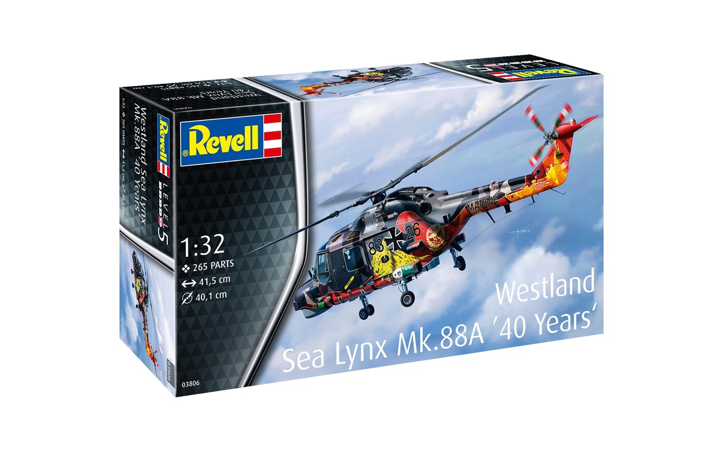 Westland Sea Lynx Mk.88A 40 Years Special Edition - Revell 03806