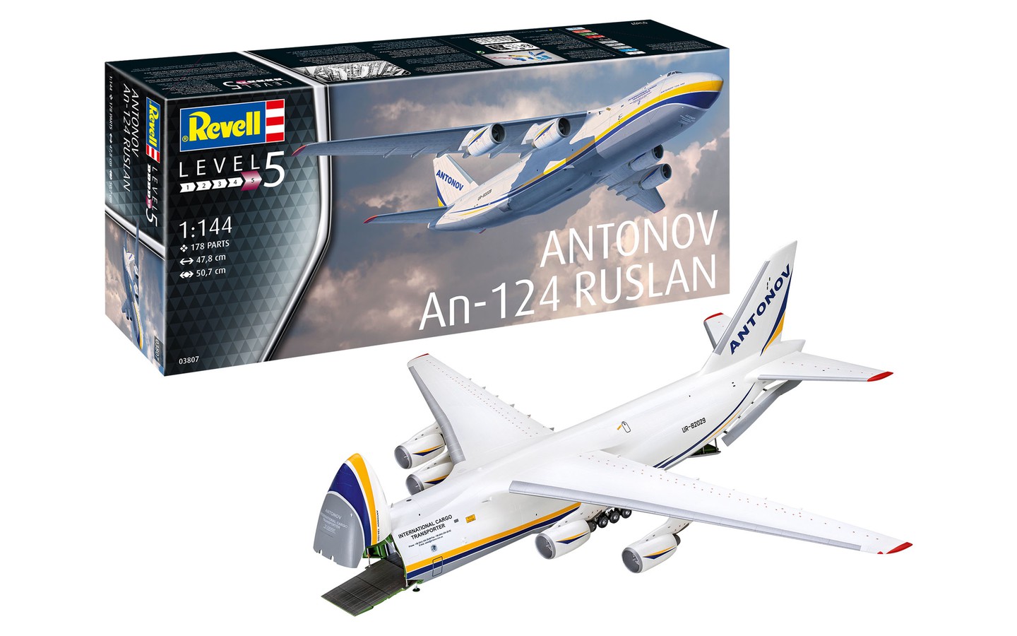 Antonov AN-124 Ruslan - Revell 03807 | kingshobby.com