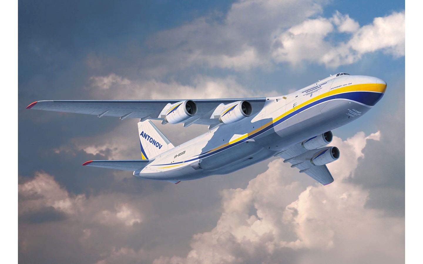 Revellプラモデル　ANTONOV AN-124 RUSLAN ✈️ REVELL ANTONOV An-124 
