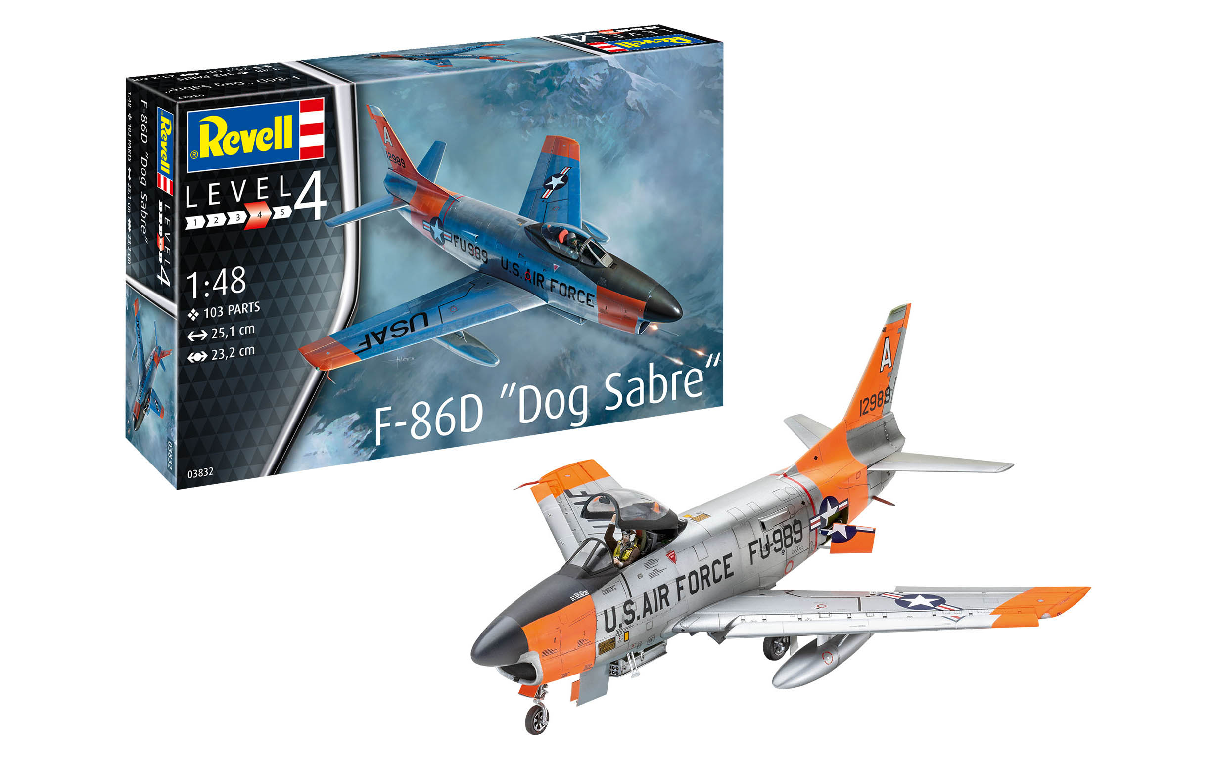 F-86D Dog Sabre - Revell 03832 | kingshobby.com