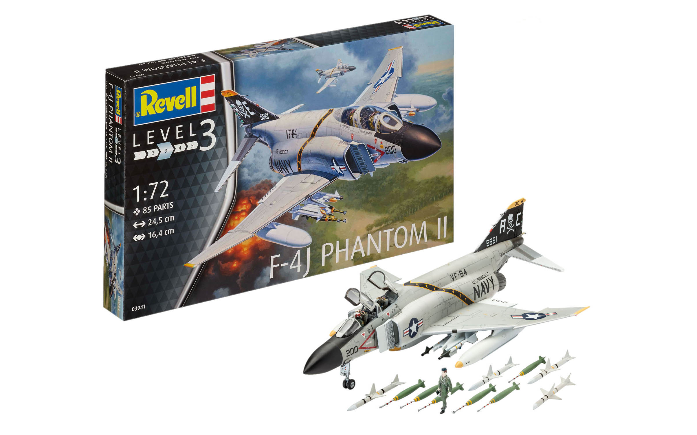F-4J Phantom II - Revell 03941 | kingshobby.com