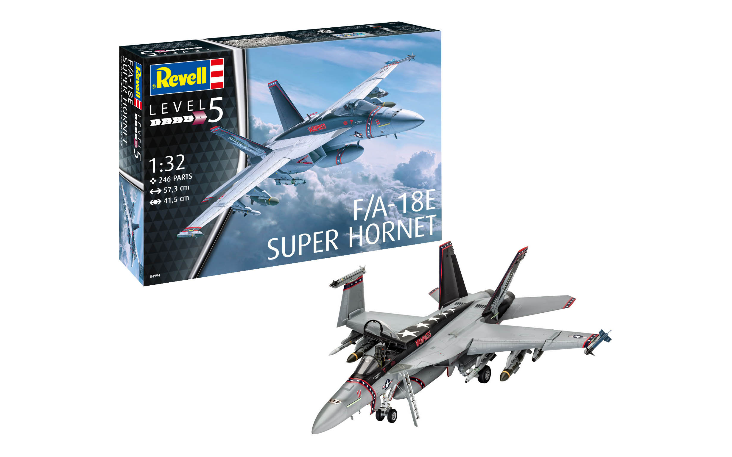 F/A-18E Super Hornet 1/32 - Revell 04994 | kingshobby.com
