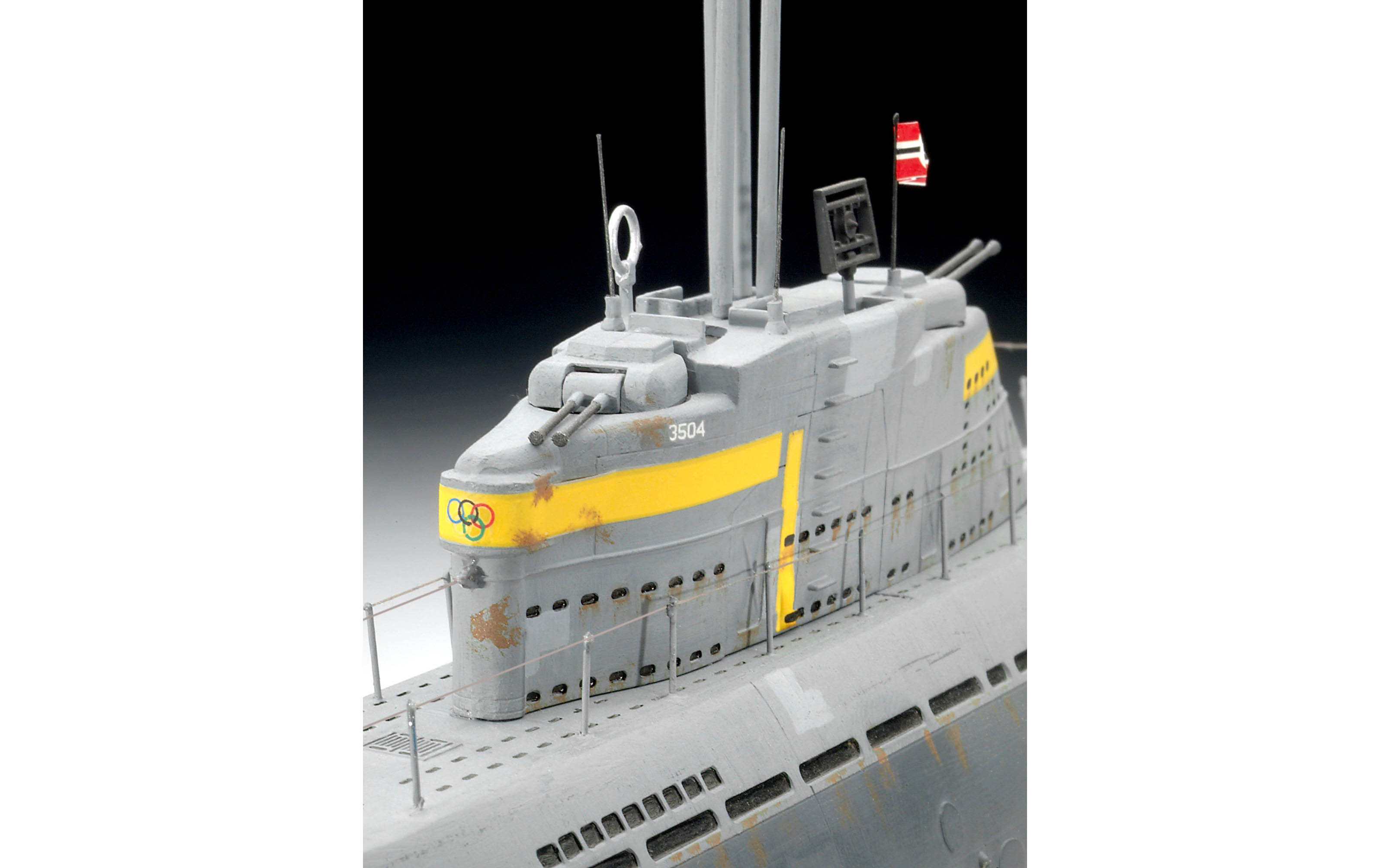 German Submarine Type XXI - Revell 05177 | kingshobby.com
