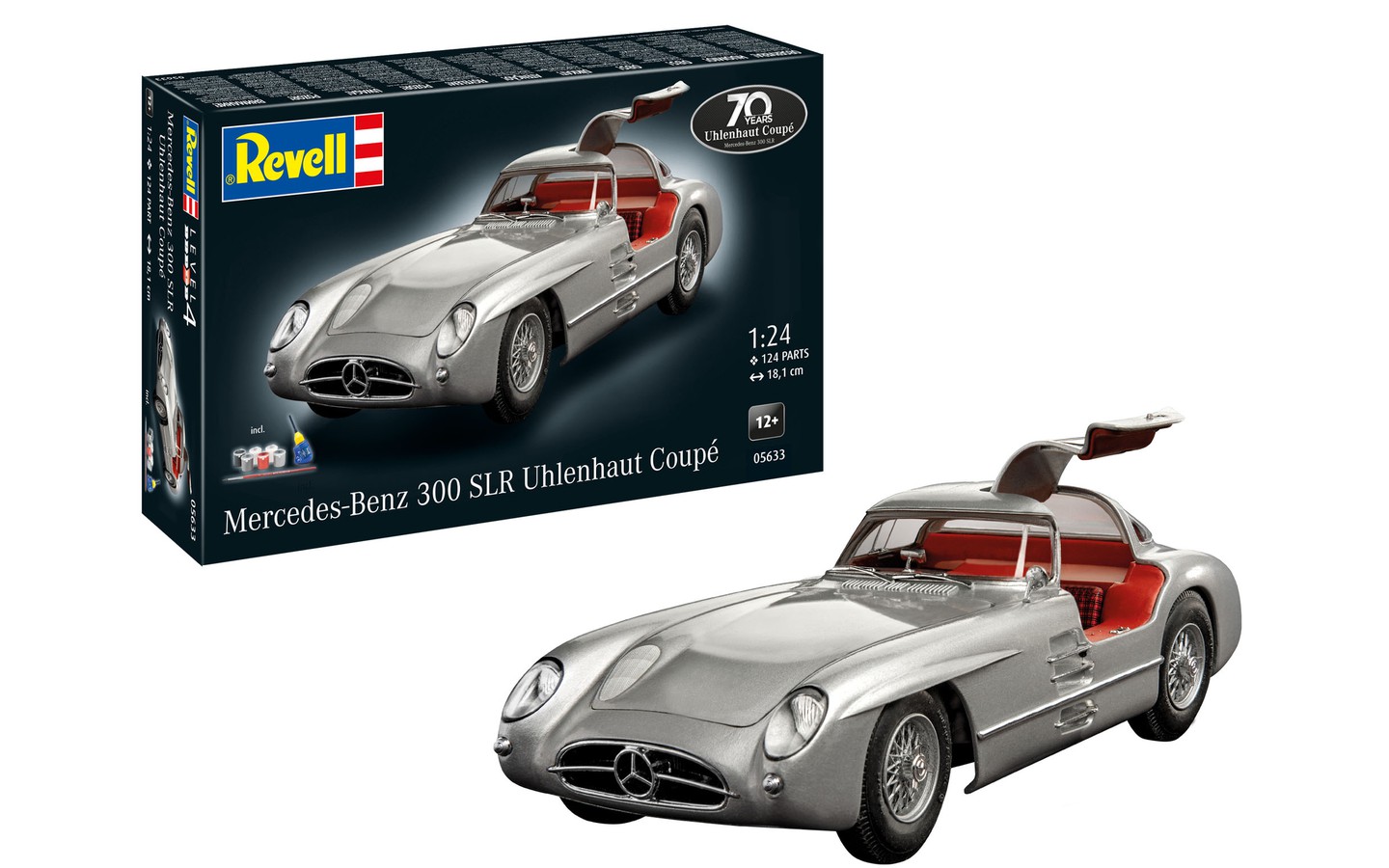 Mercedes Benz 300 SLR Uhlenhaut Coupe 70th Anniversary Gift Set