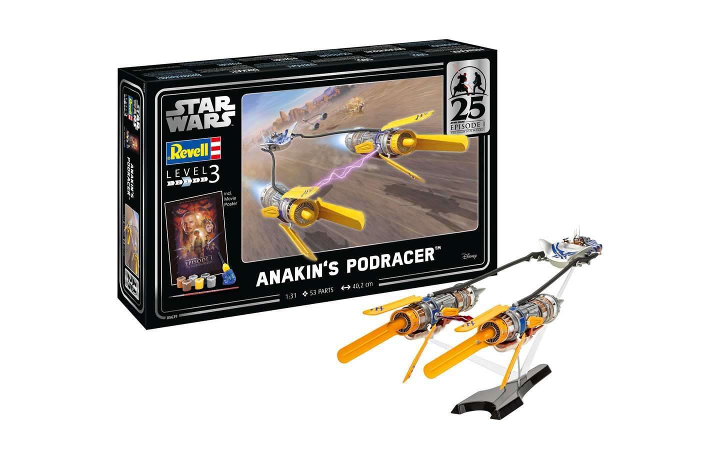 Anakin's Podracer Star Wars 25th Anniversary of Episode 1 Gift Set