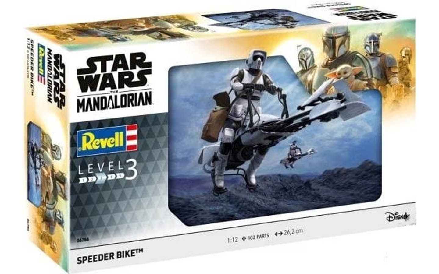 Maquette Revell 1/12 Speeder Bike™ - The Mandalorian - Kit à Monter