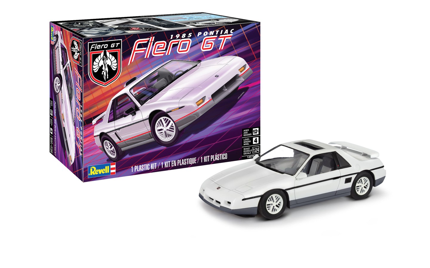 Revell 1/24 1985 Pontiac Fiero GT Model Kit