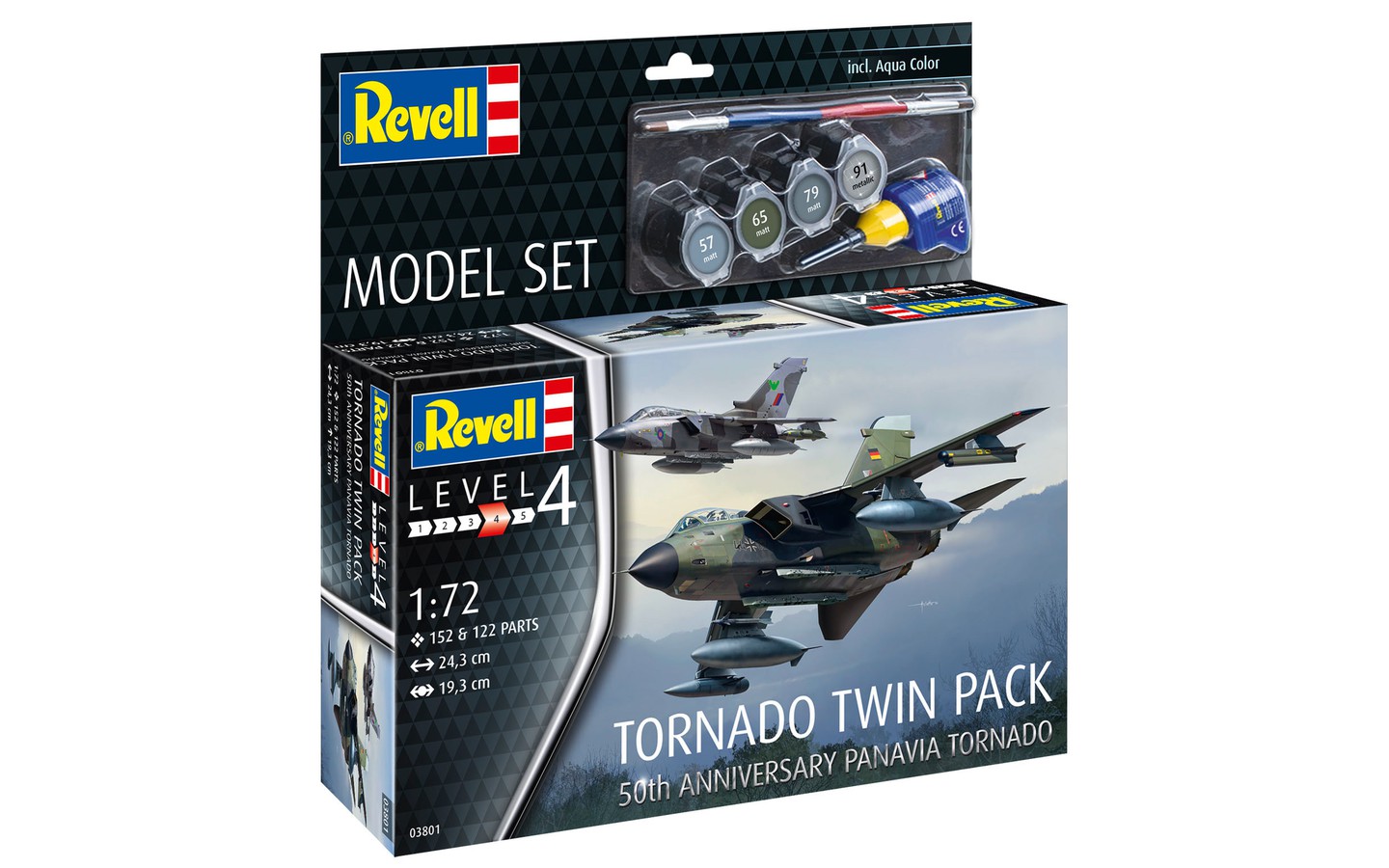 Tornado Twin Pack 50th Anniversary Model Set - Revell 63801