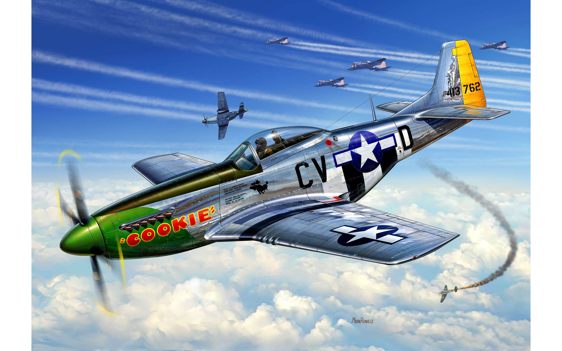 Maquette P-51D MUSTAG (ST5) 1/32