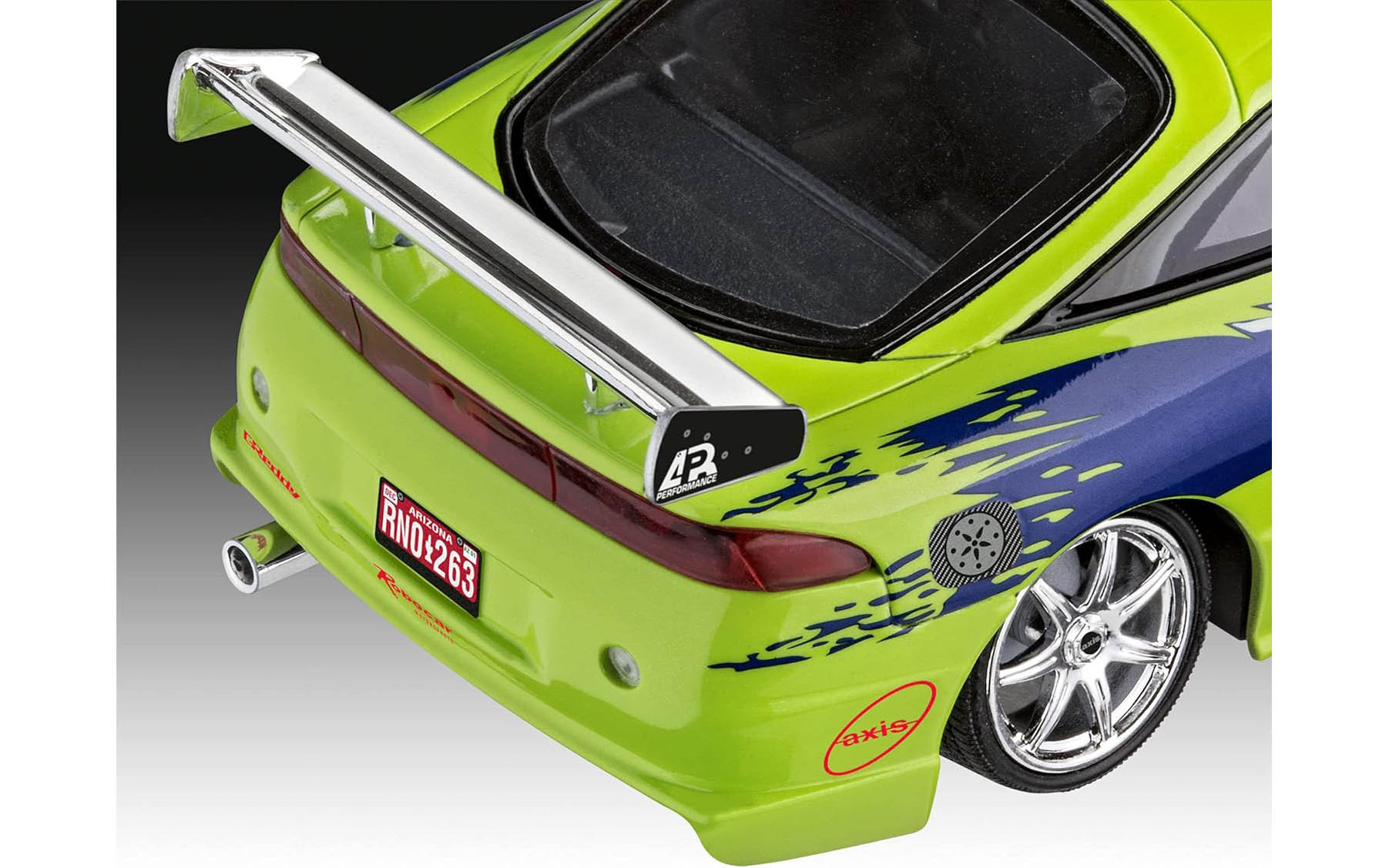Fast & Furious Brian's 1995 Mitsubishi Eclipse - Model Set