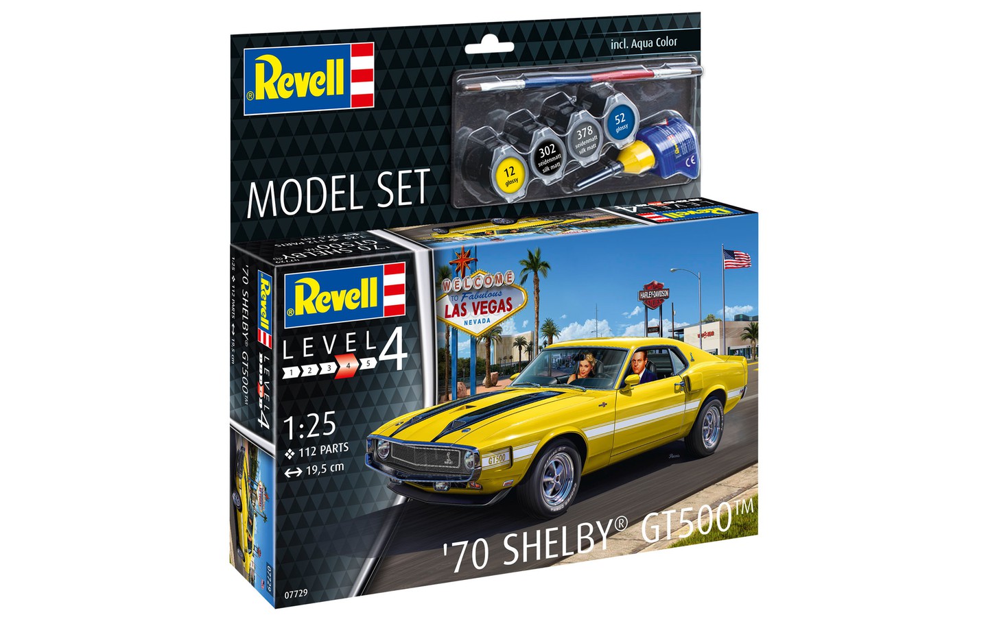 1970 Shelby Mustang GT500, Model Set - Revell 67729