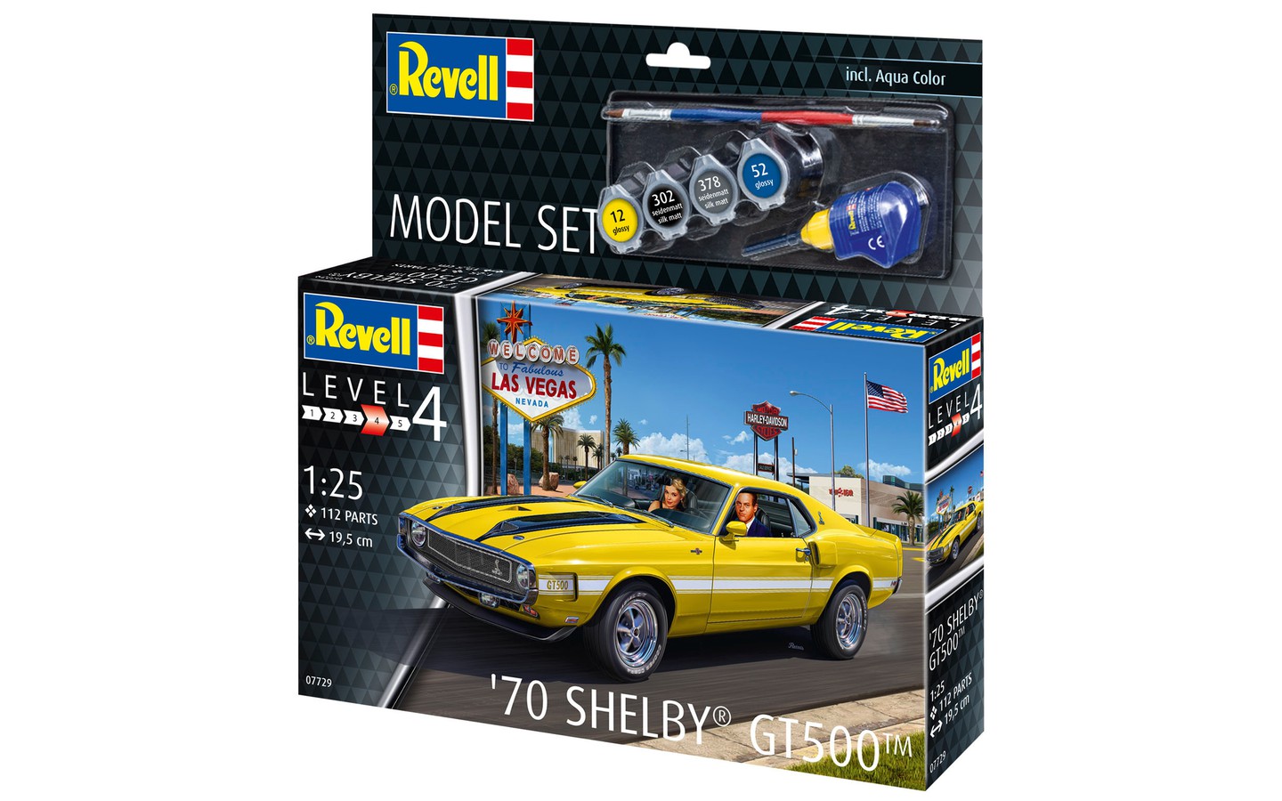 1970 Shelby Mustang GT500, Model Set - Revell 67729 | kingshobby.com