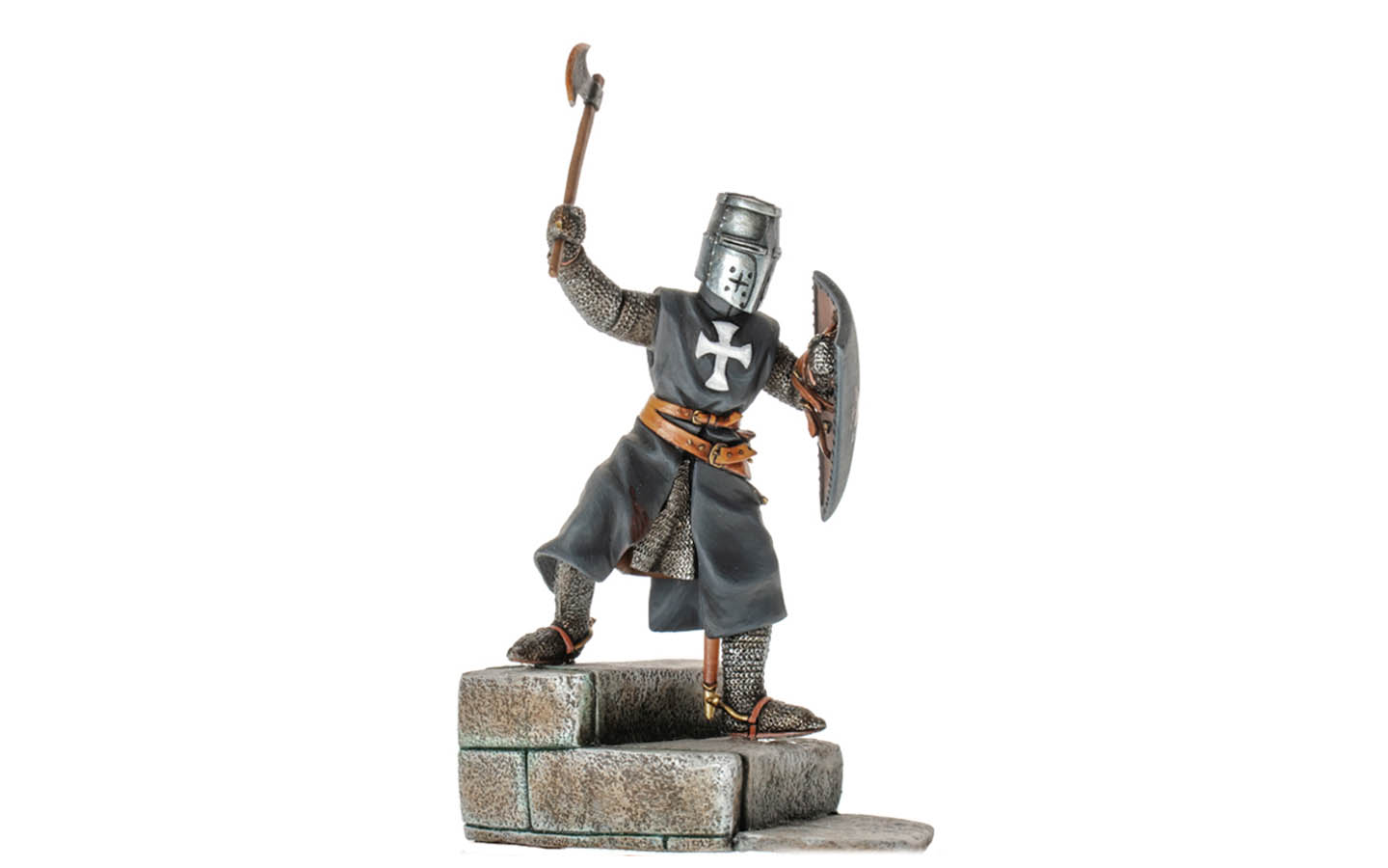 特撮 at-knight2014 VP114 Medieval Lion King Castle Series Black Hawk Knight