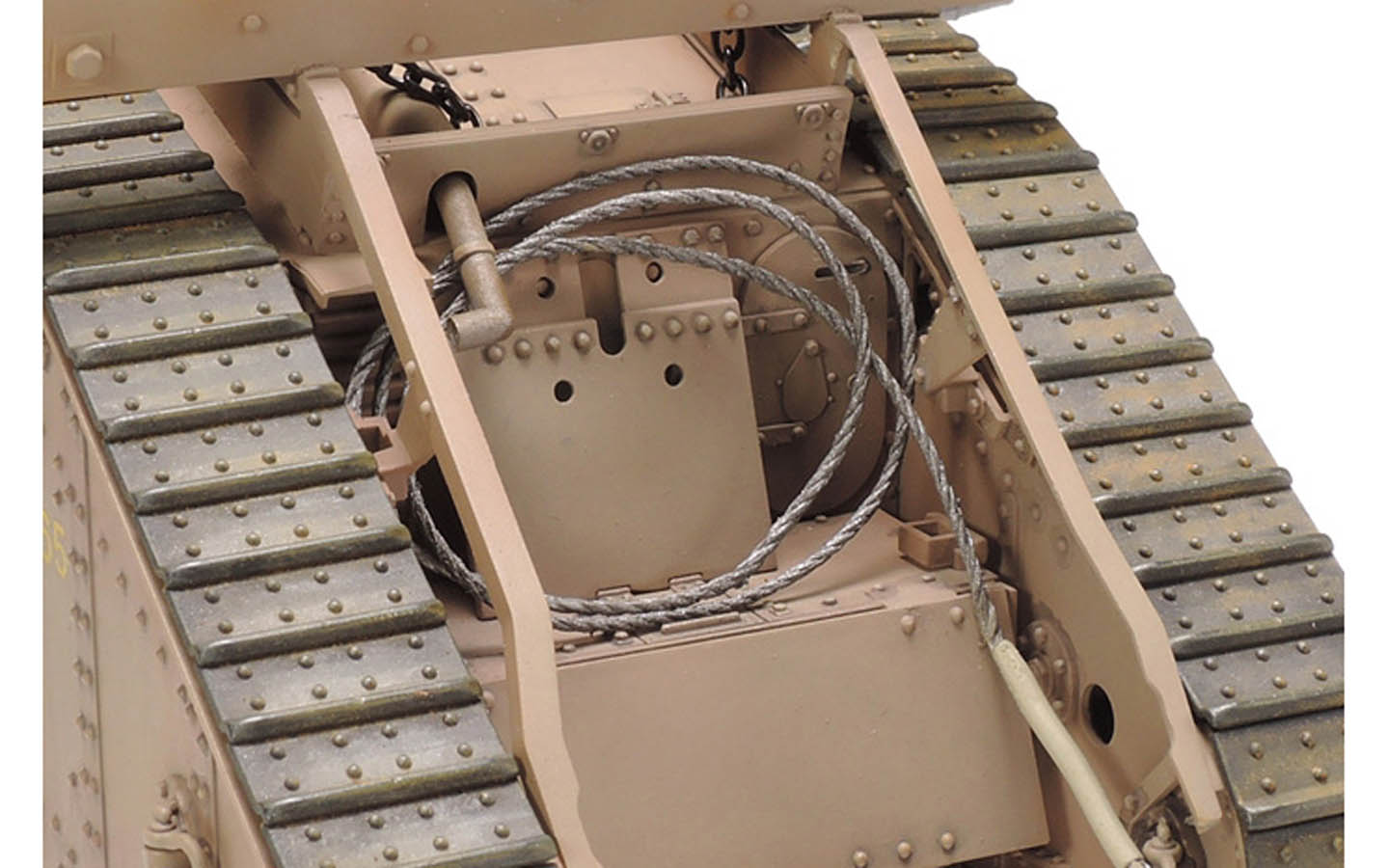 WWI British Tank Mk.IV Male w/ Single Motor - Tamiya 30057