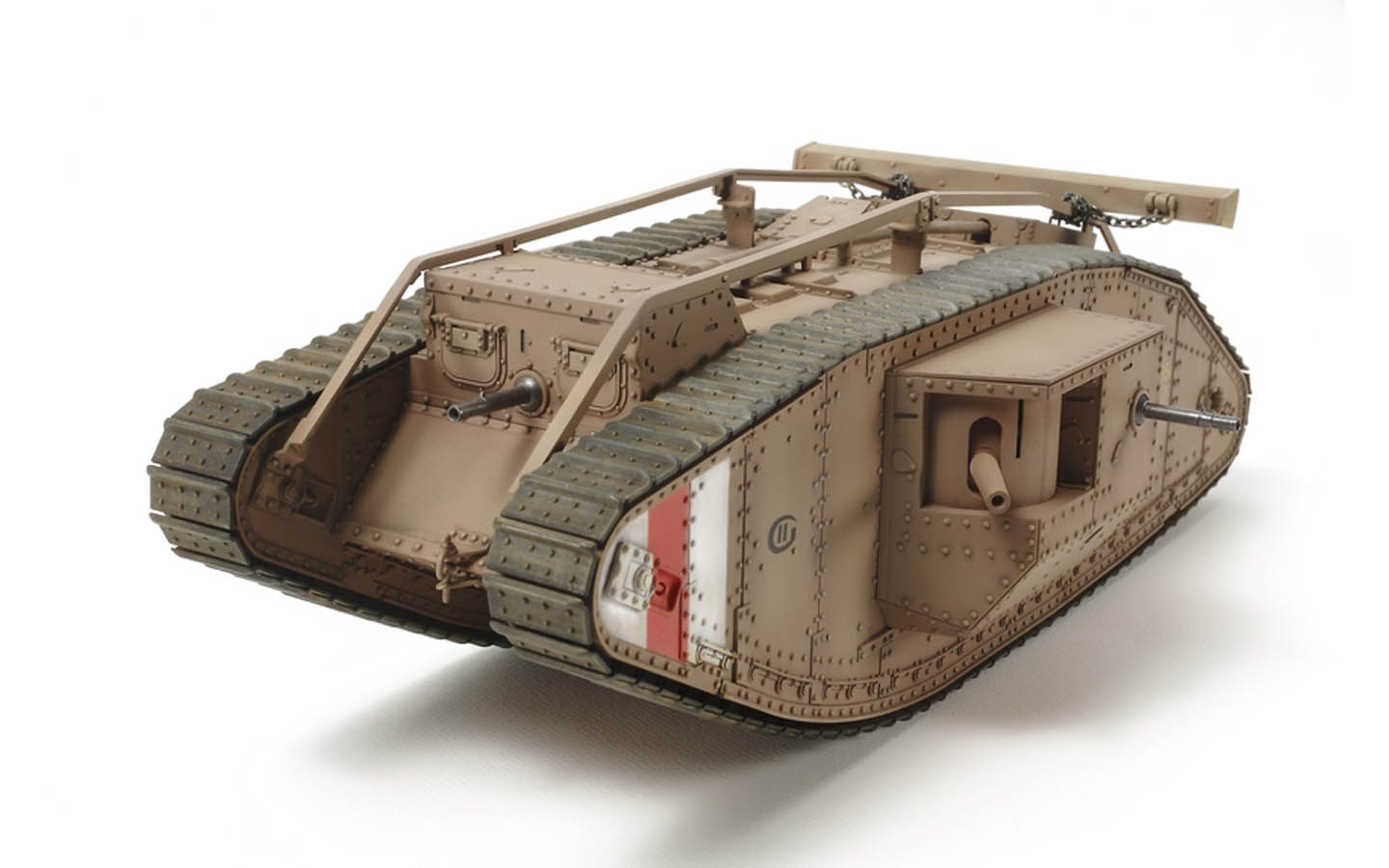 WWI British Tank Mk.IV Male w/ Single Motor - Tamiya 30057