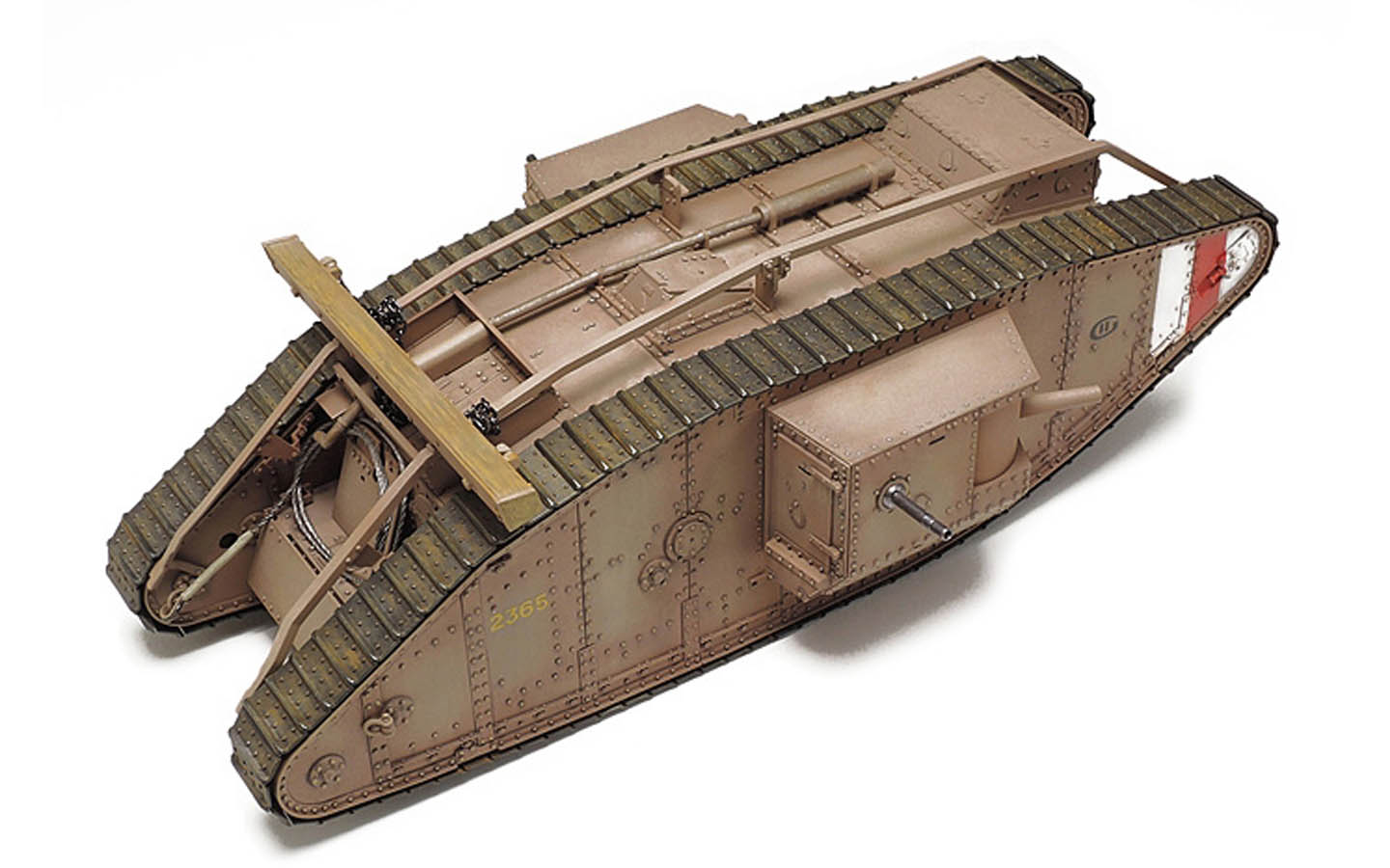 WWI British Tank Mk.IV Male w/ Single Motor - Tamiya 30057
