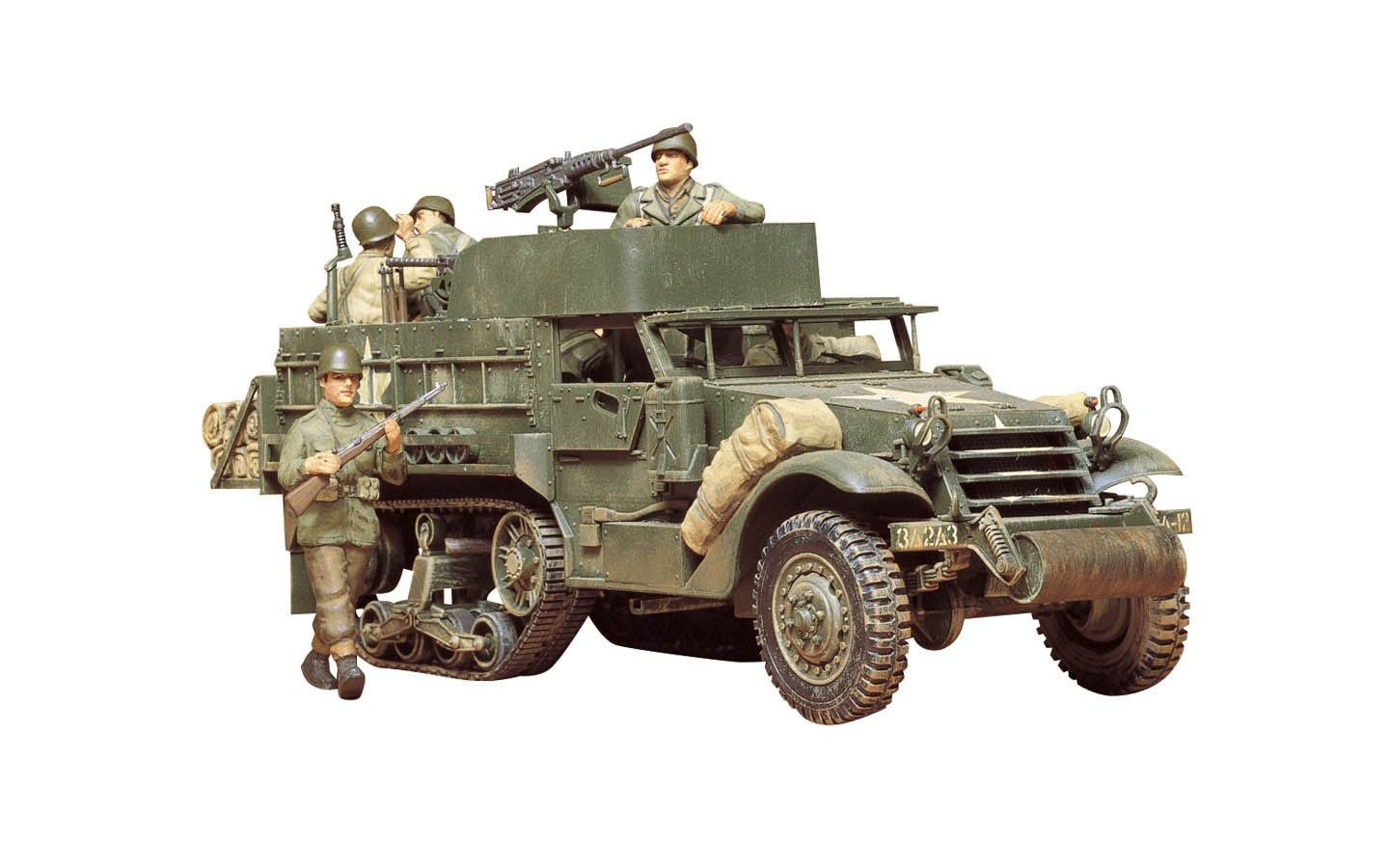 U.S. M3A2 Personnel Carrier Kt - Tamiya 35070 | kingshobby.com